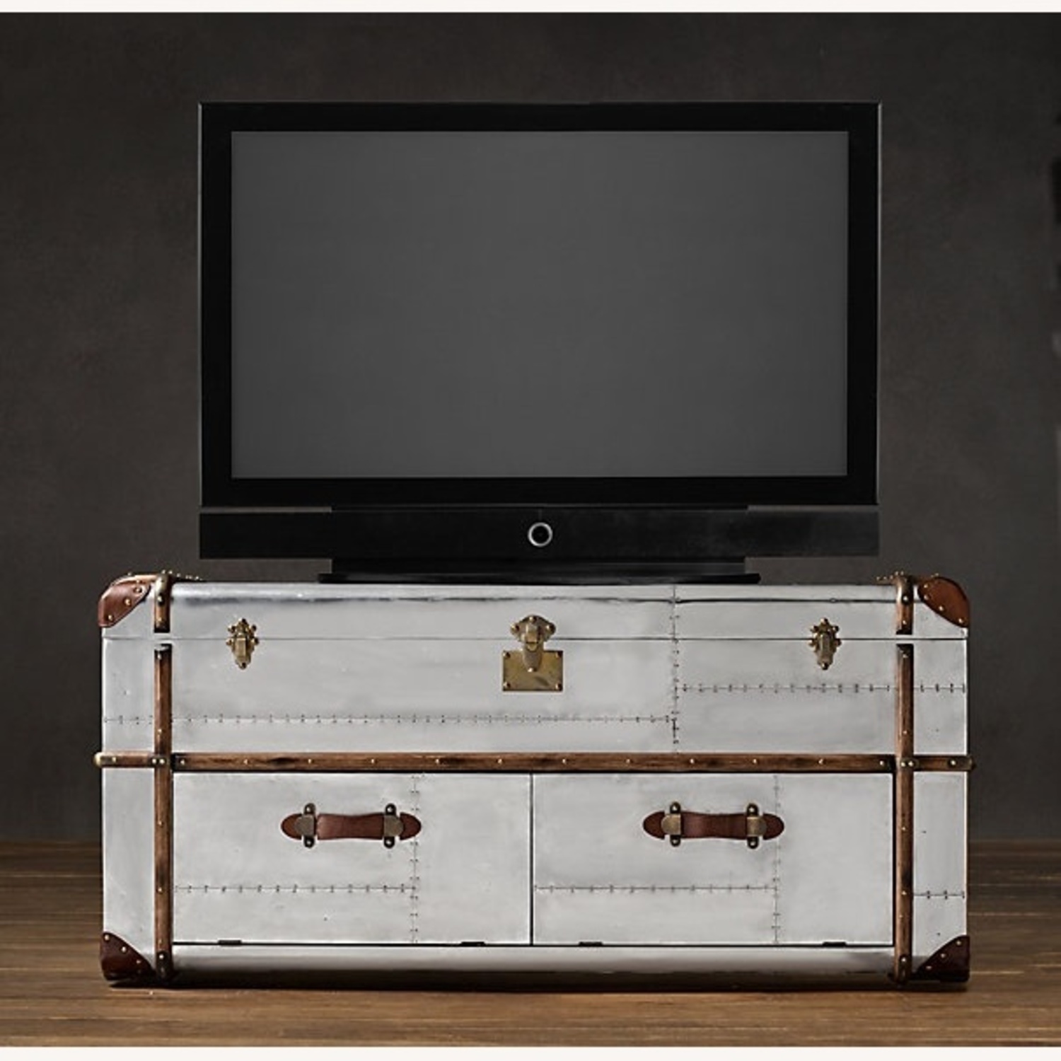 Vintage Mayfair Steamer Media Console - image-0