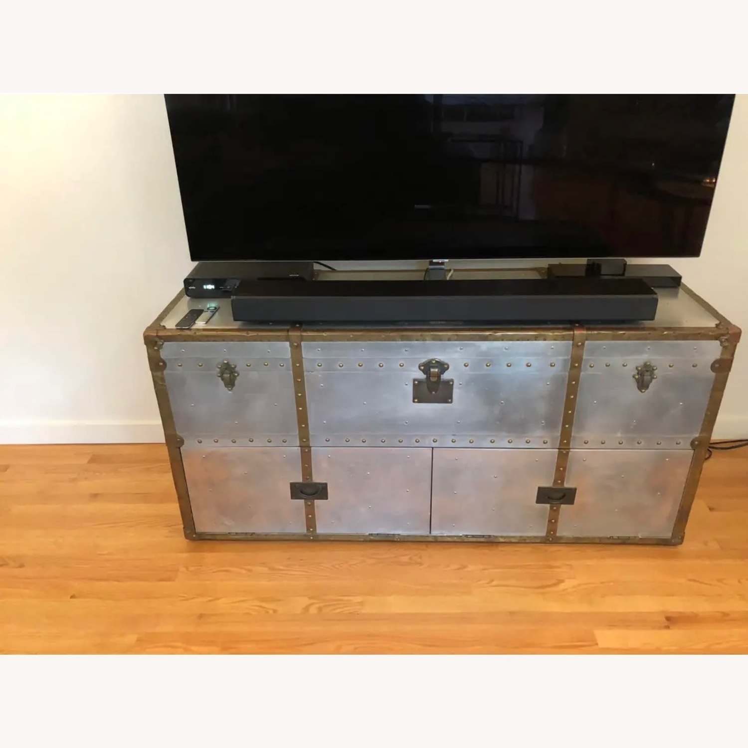 Vintage Mayfair Steamer Media Console - image-1