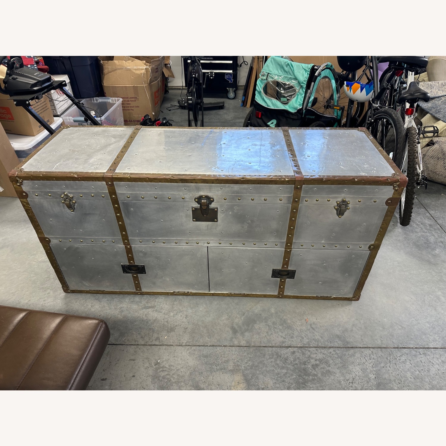 Vintage Mayfair Steamer Media Console - image-4