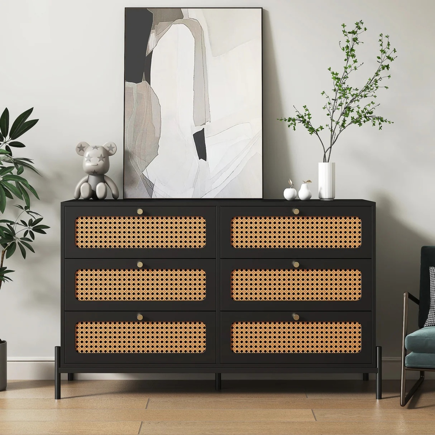 Rattan Dresser  - image-4