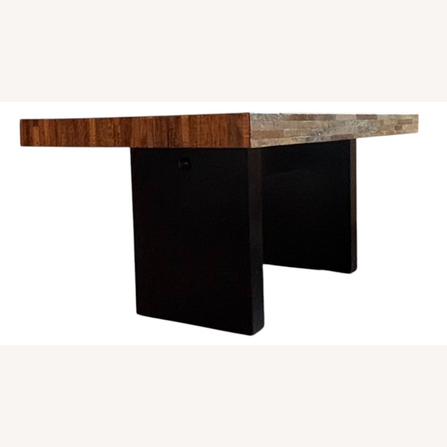 Organic Modern Reclaimed Wood Dining Table - image-1