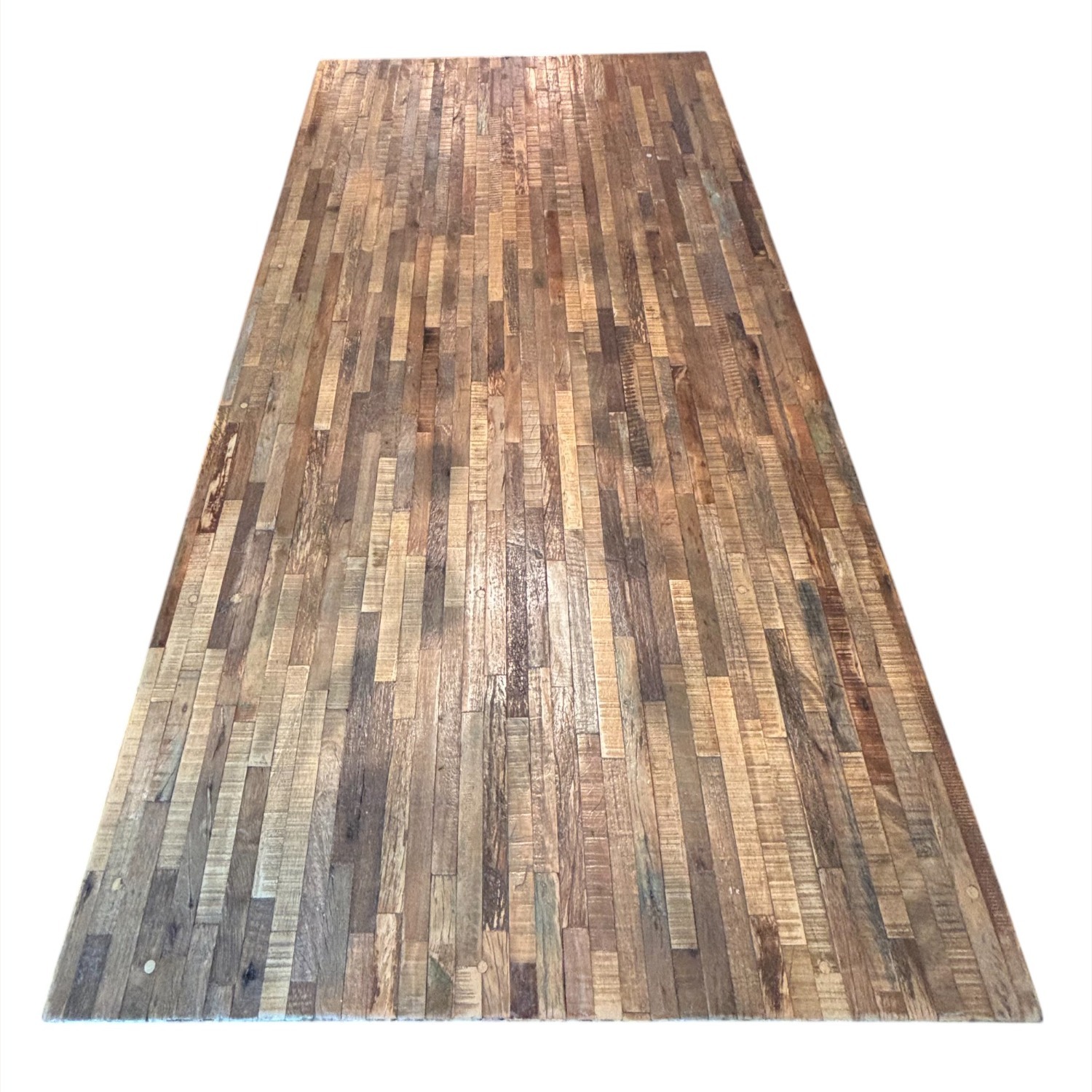 Organic Modern Reclaimed Wood Dining Table - image-3