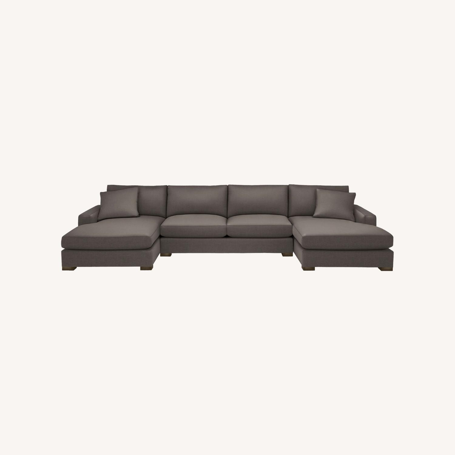 Room & Board Metro Double-Chaise Sectional - image-0