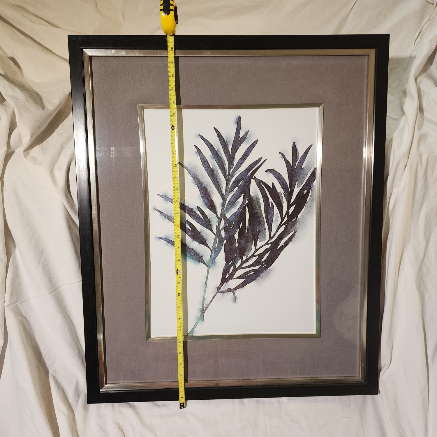 Uttermost Eucalyptus Double Leaf Single Painting - image-2