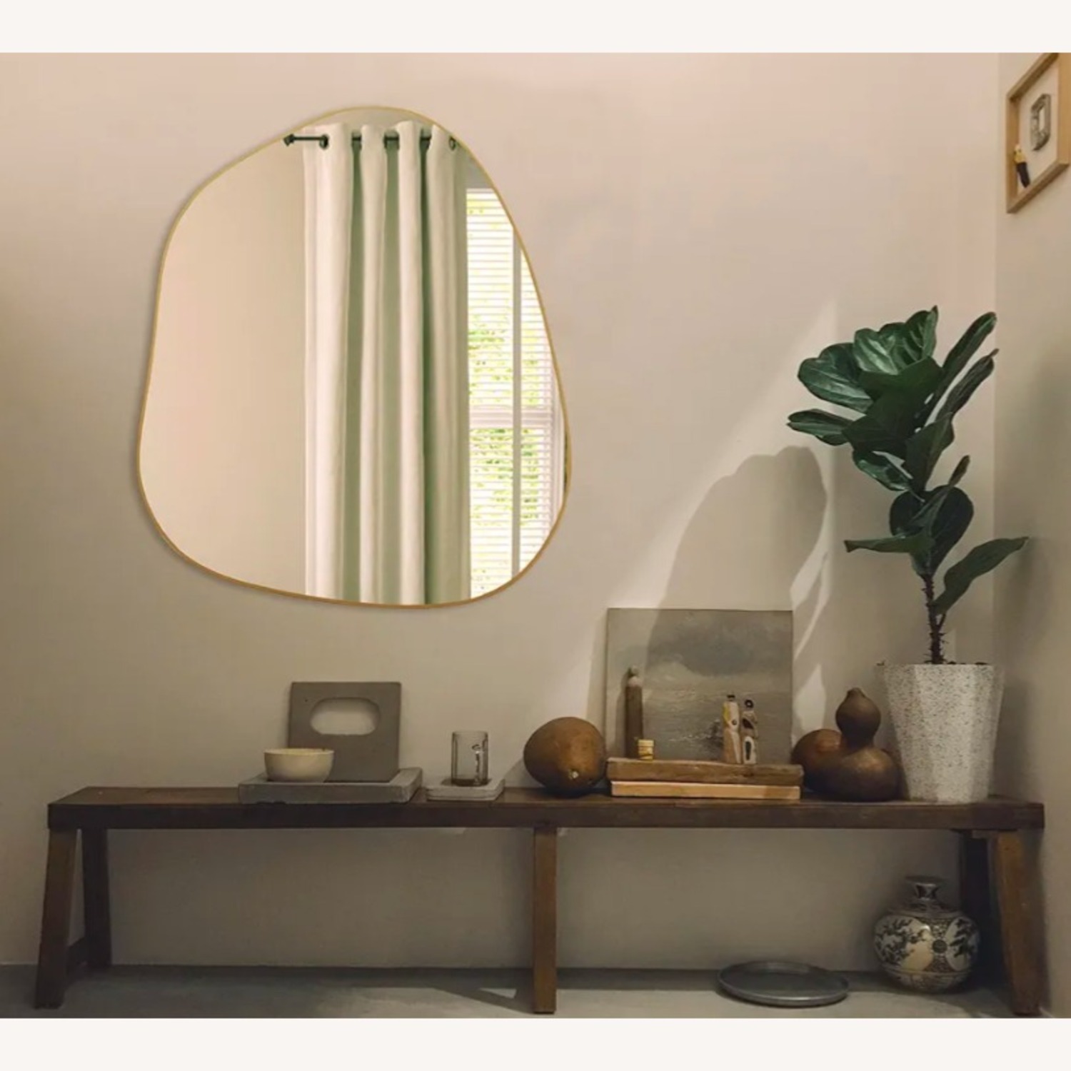 Asymmetrical Wall Mirror - image-1