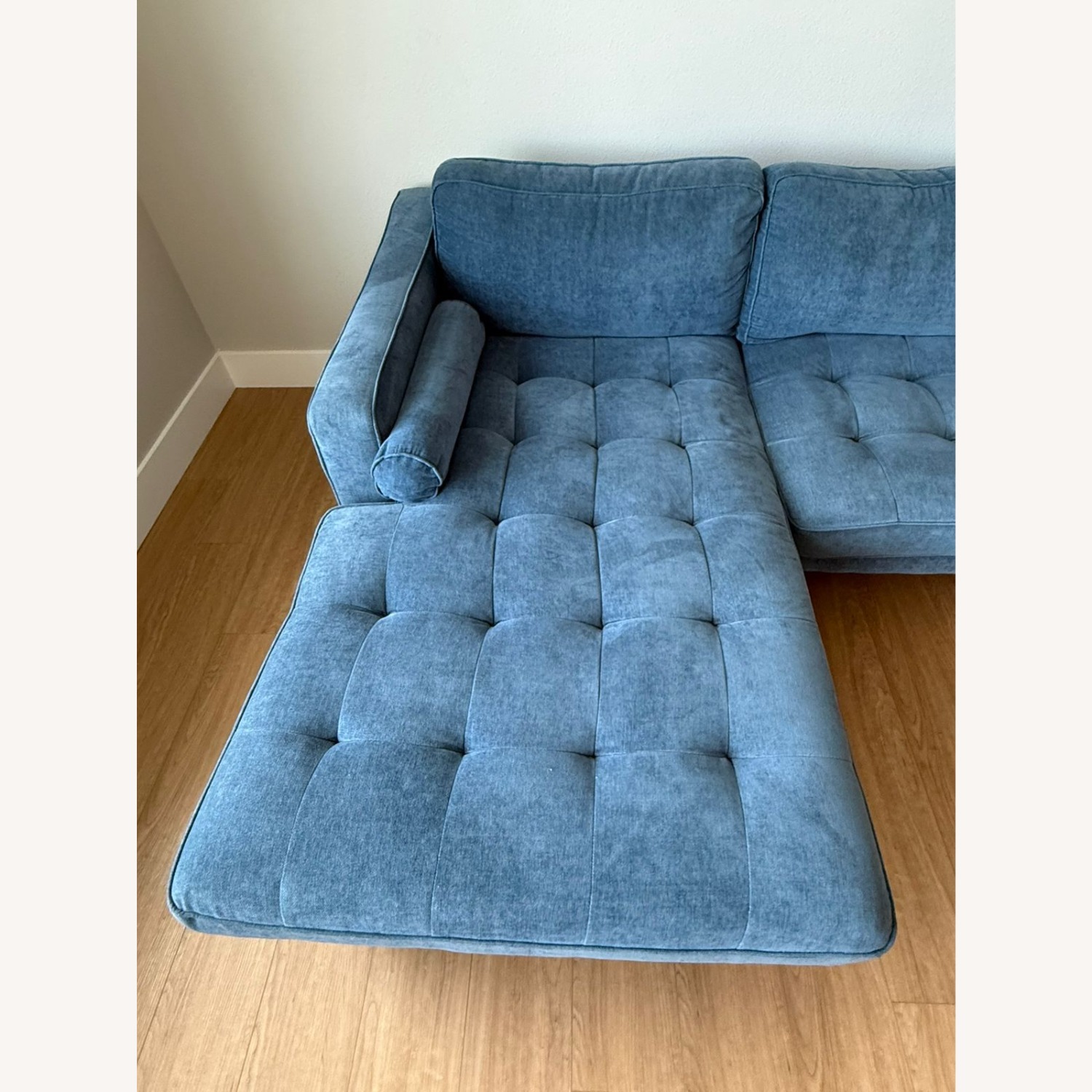 Martell Blue Sectional Sofa - image-2