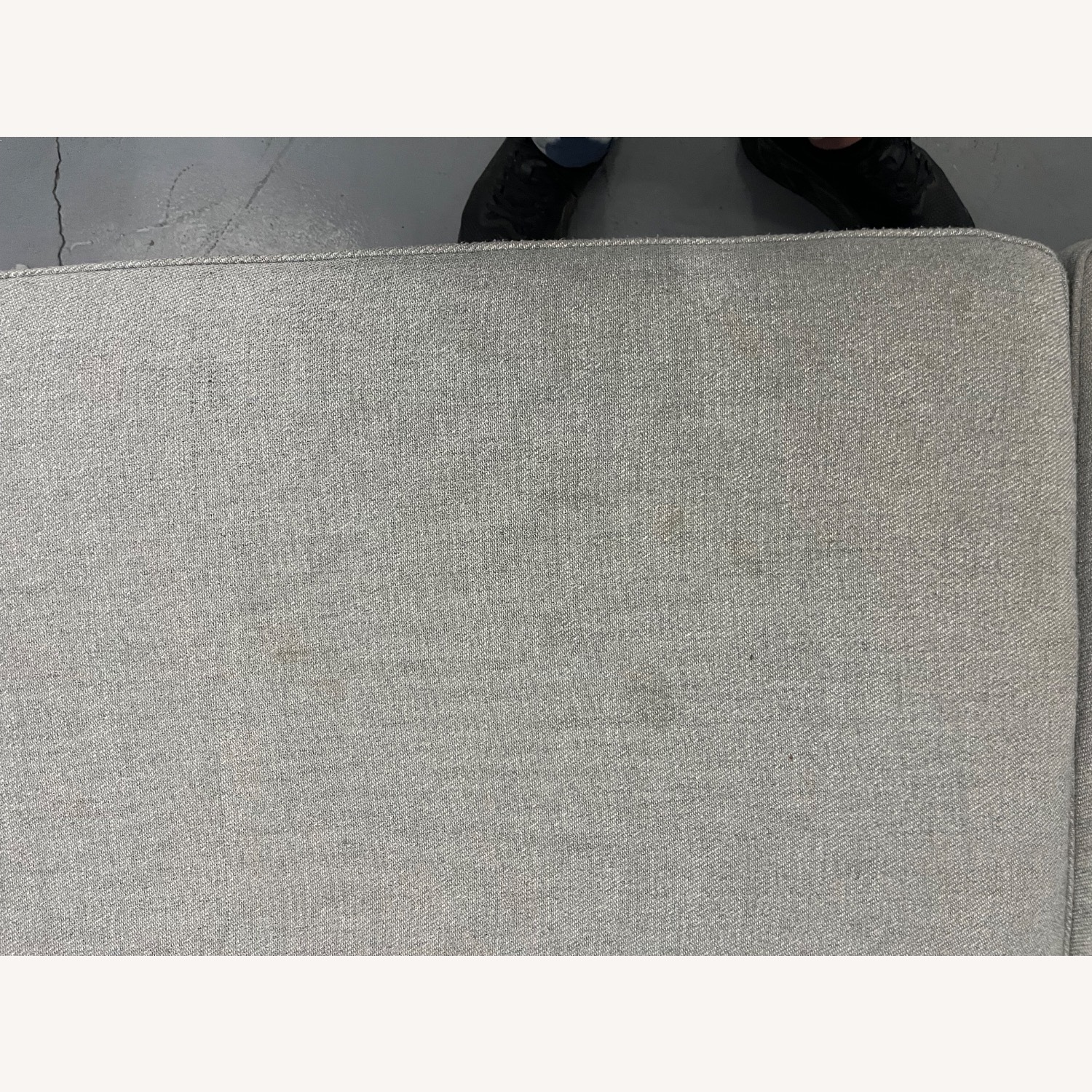 West Elm Gray Drake Sofa - image-3