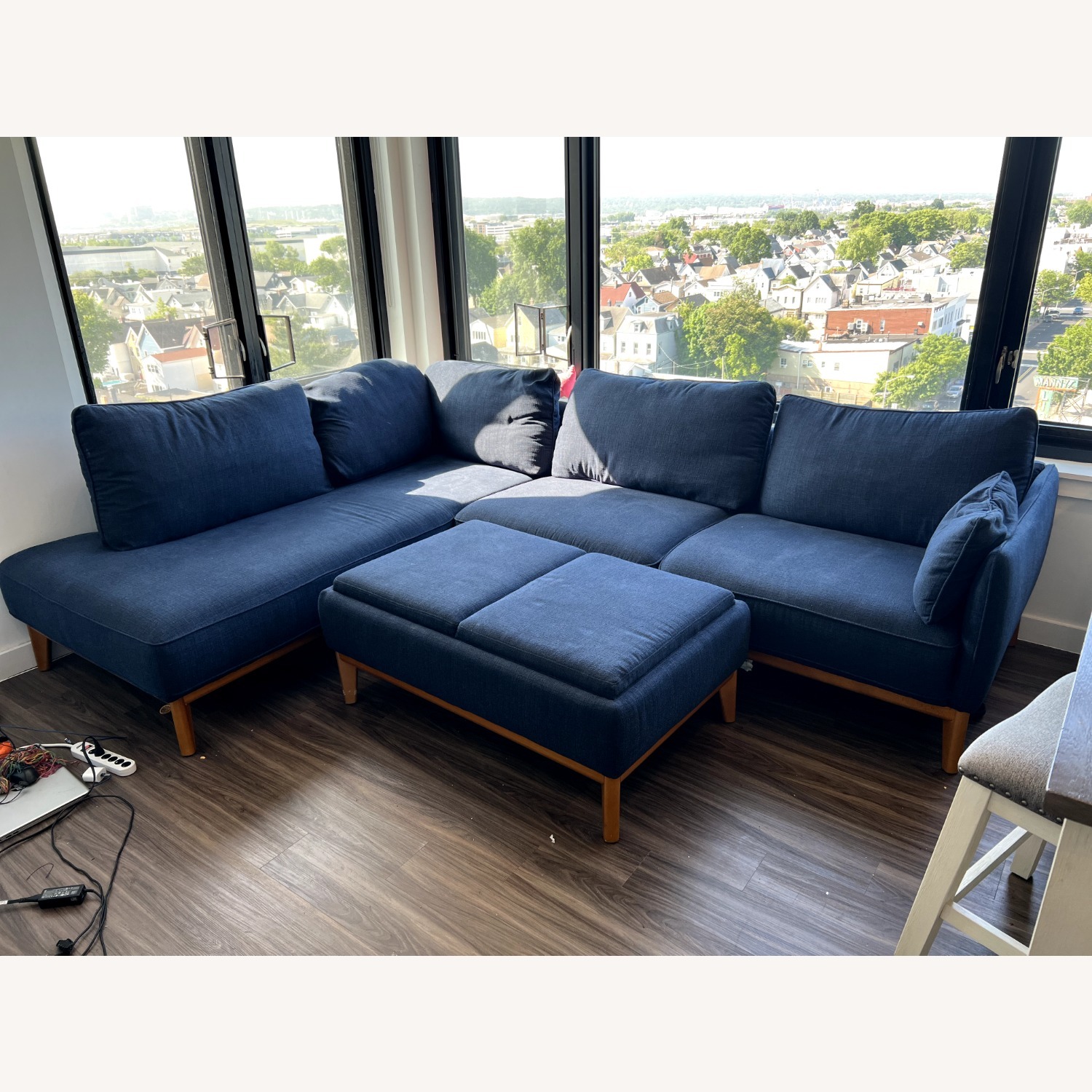 Jollene 2-piece Sectional with Ottoman - image-2