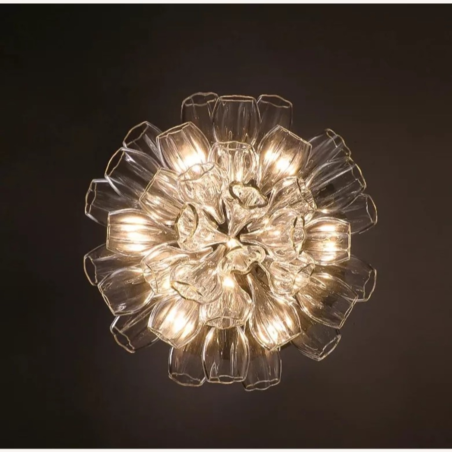 Golden & Silver Pendant Lights–Glass Chandeliers - image-3