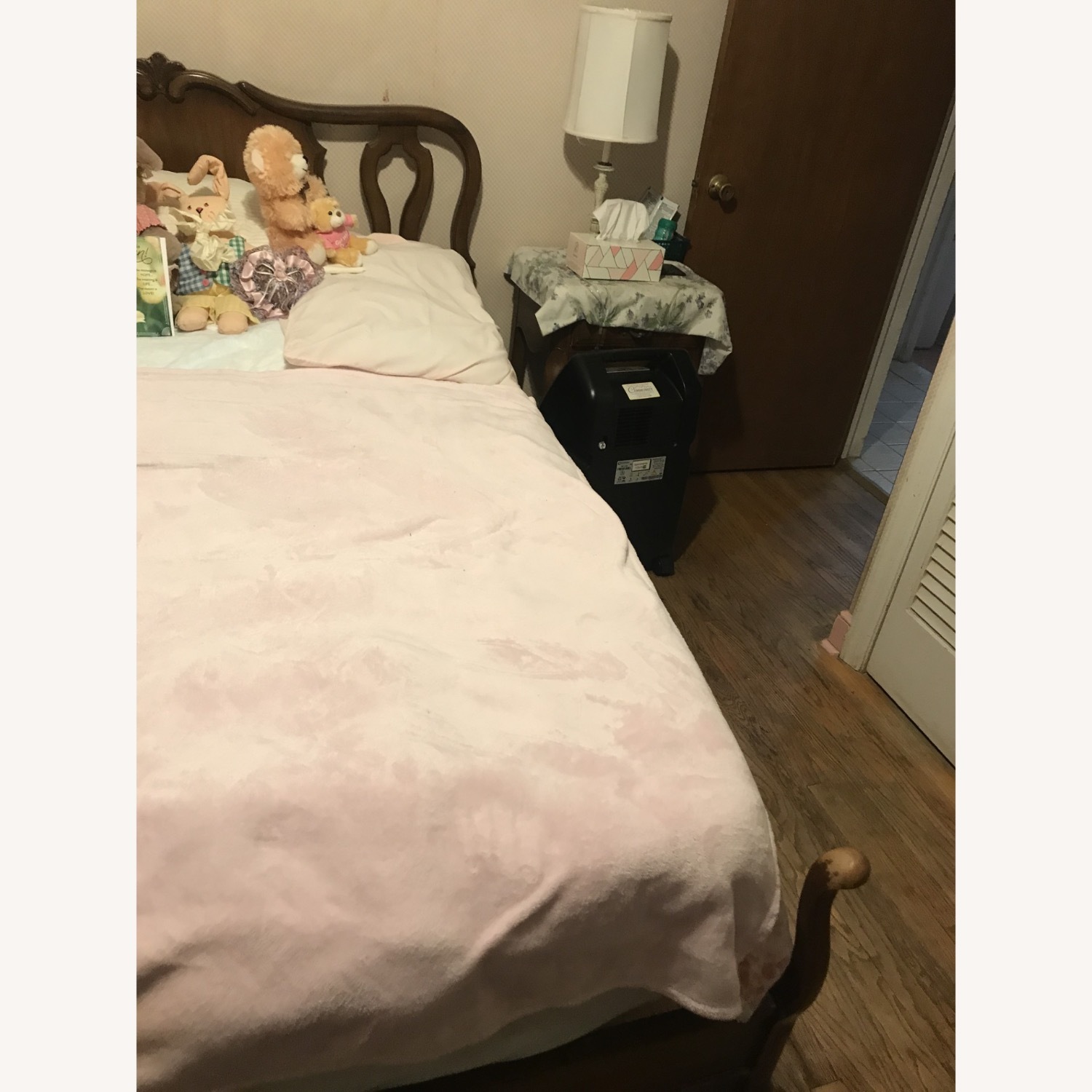 Vintage 60s Full Bed - Headboard/Footboard/Sde - image-2