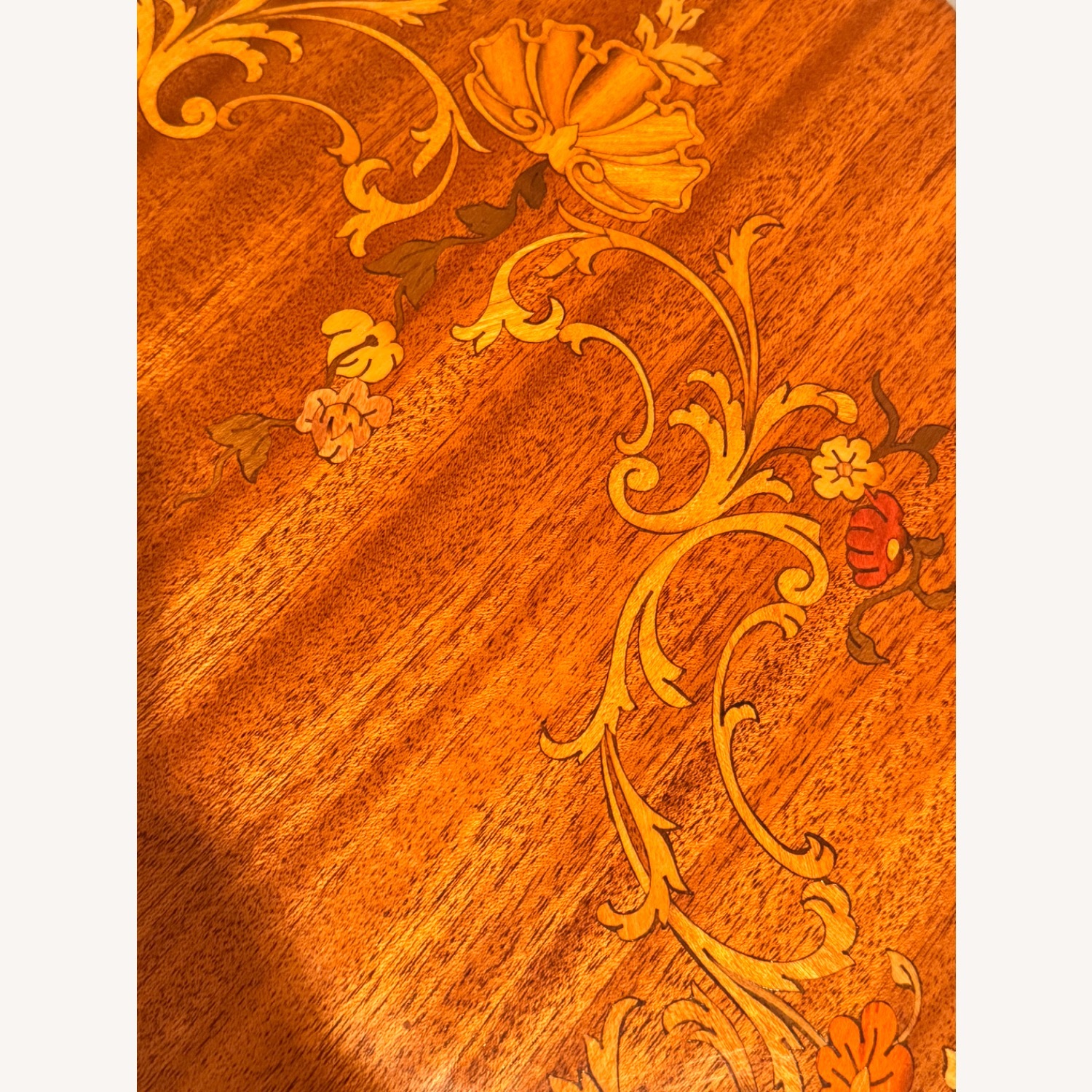 TILT-TOP Inlaid Wood Design Table - image-10