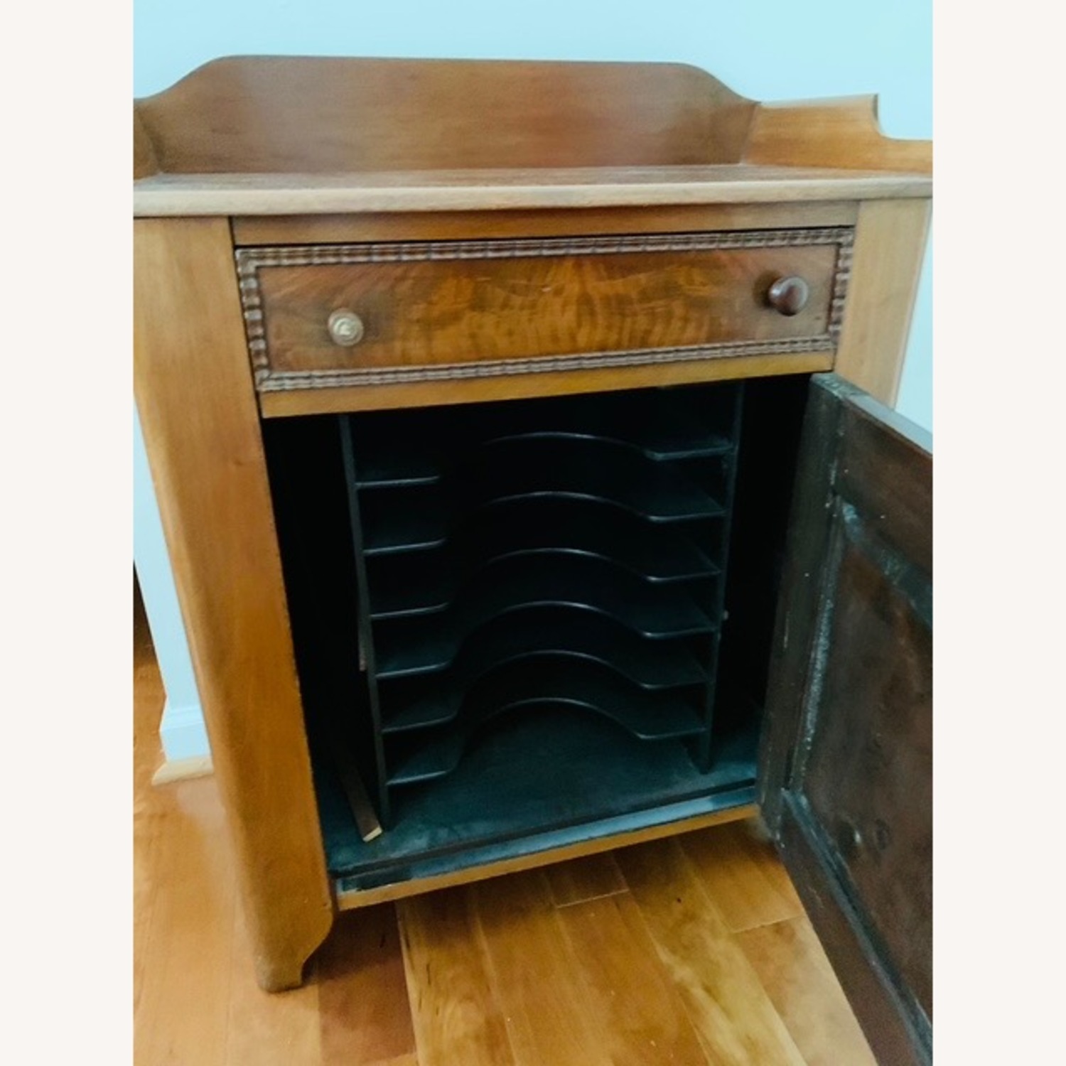 Pre-1950 Wood Cabinet  - image-3