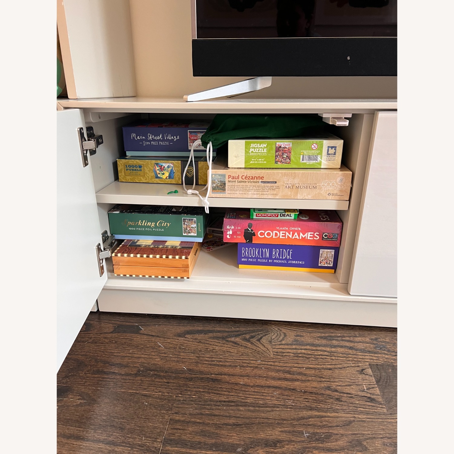 West Elm Emelia Media Console & Bookcase - image-5