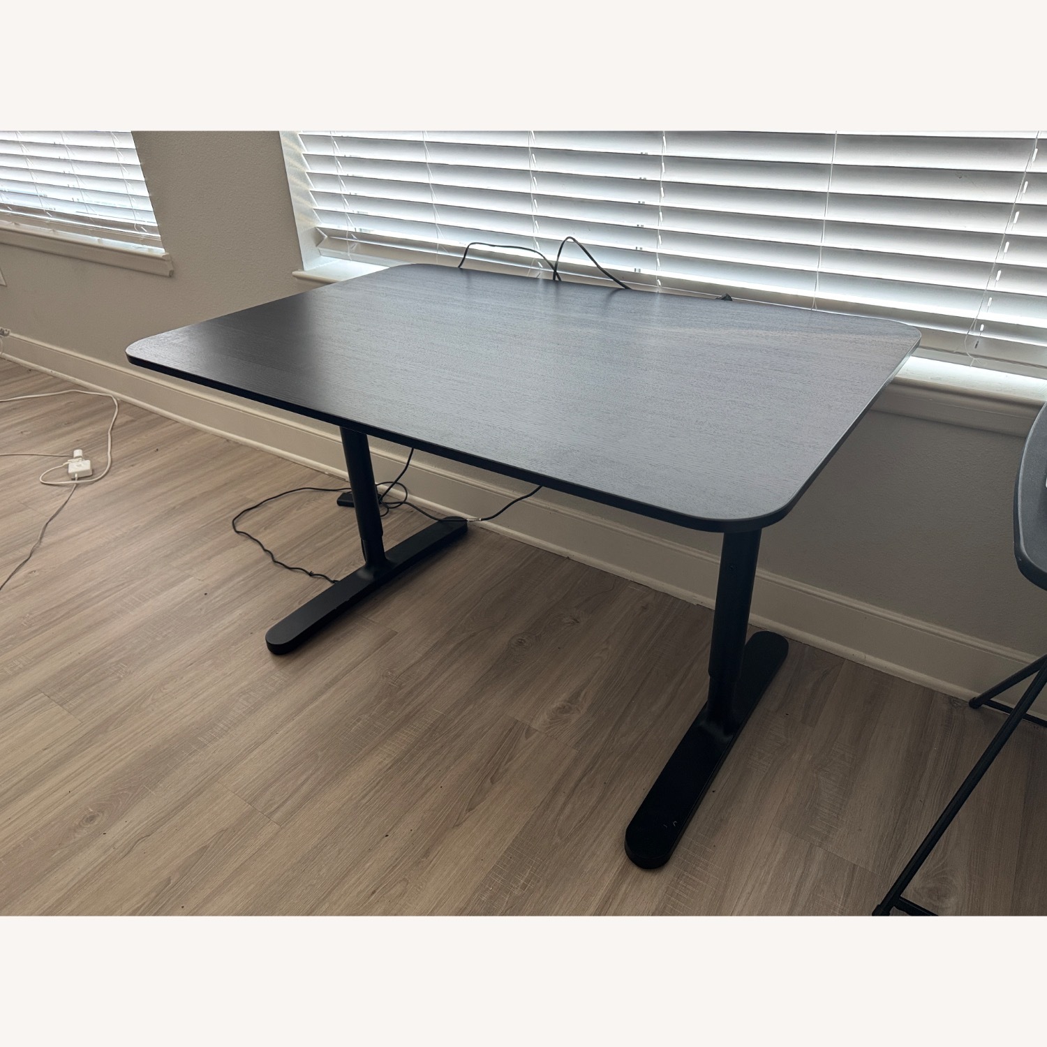 IKEA BEKANT(ベカント) デスク ブラック160cm x 80cm Amazon.co.jp: IKEA BEKANTデスク、160x80cm、ホワイトステイン