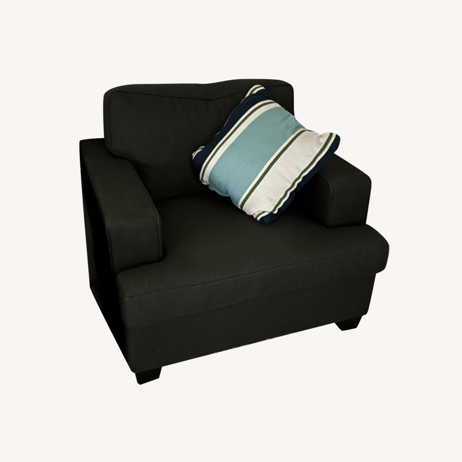 Black Sofa Chair - image-0