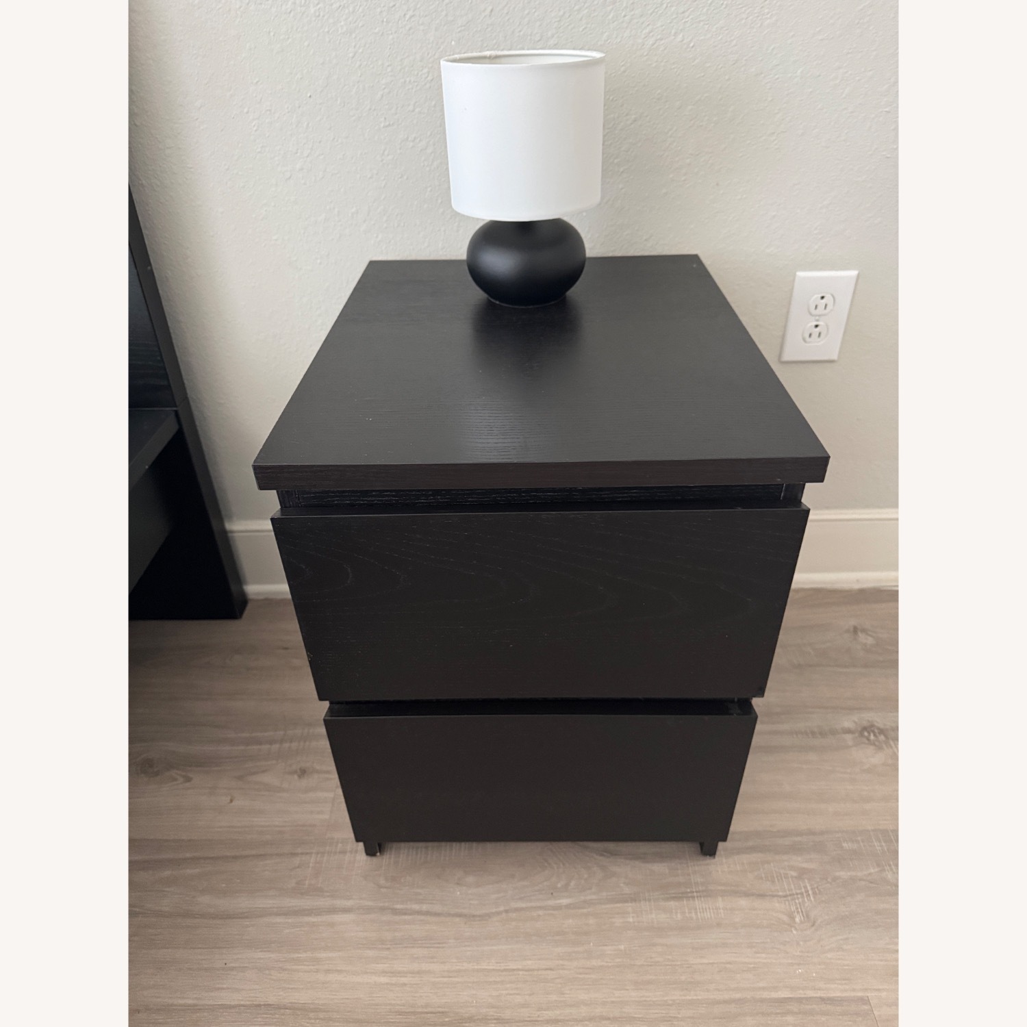 IKEA MALM 2-drawer Nightstand  - image-1