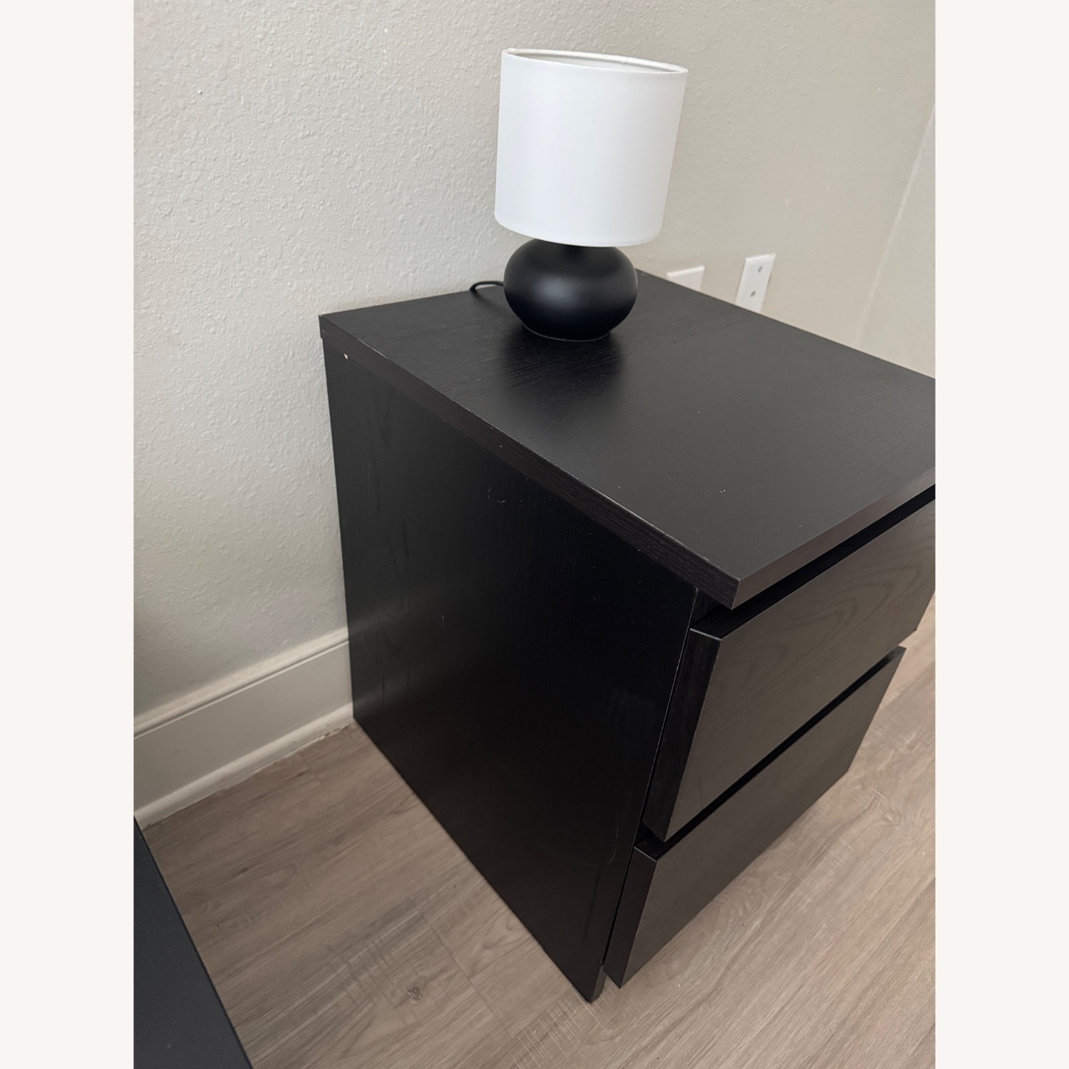 IKEA MALM 2-drawer Nightstand  - image-3
