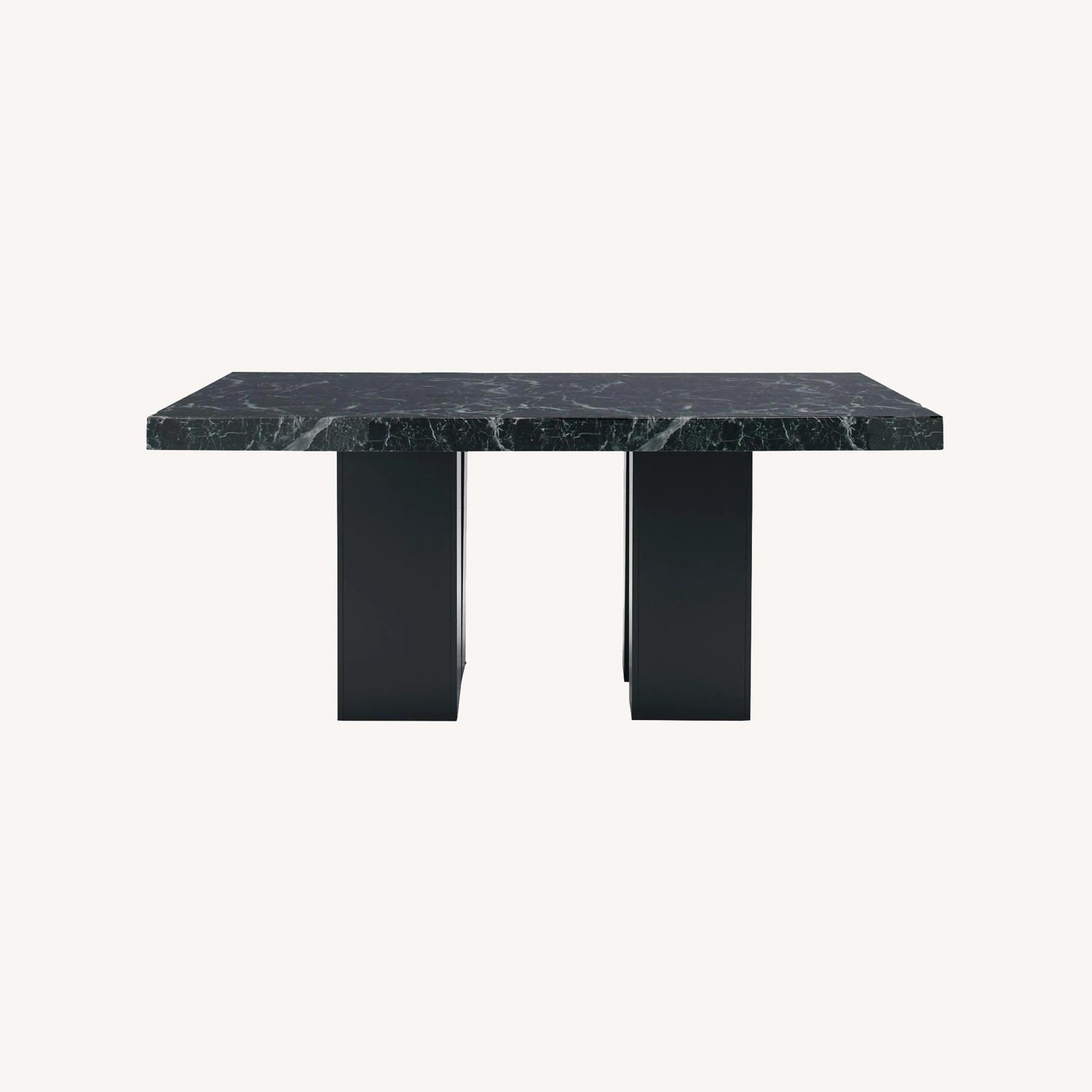 Raymour & Flanigan Marble Table - image-0