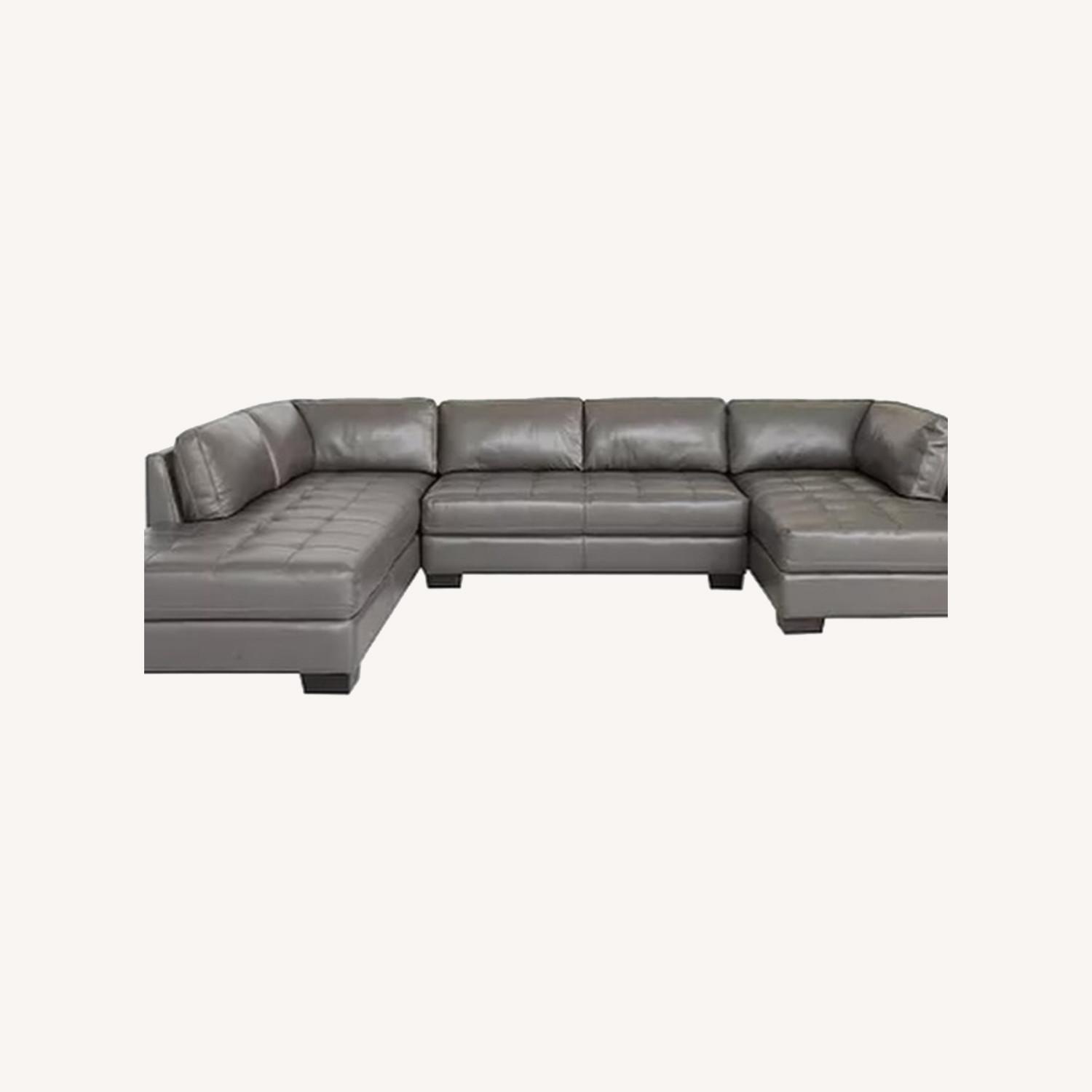 Chateau d'Ax Sectional Sofa with Ottoman - image-0