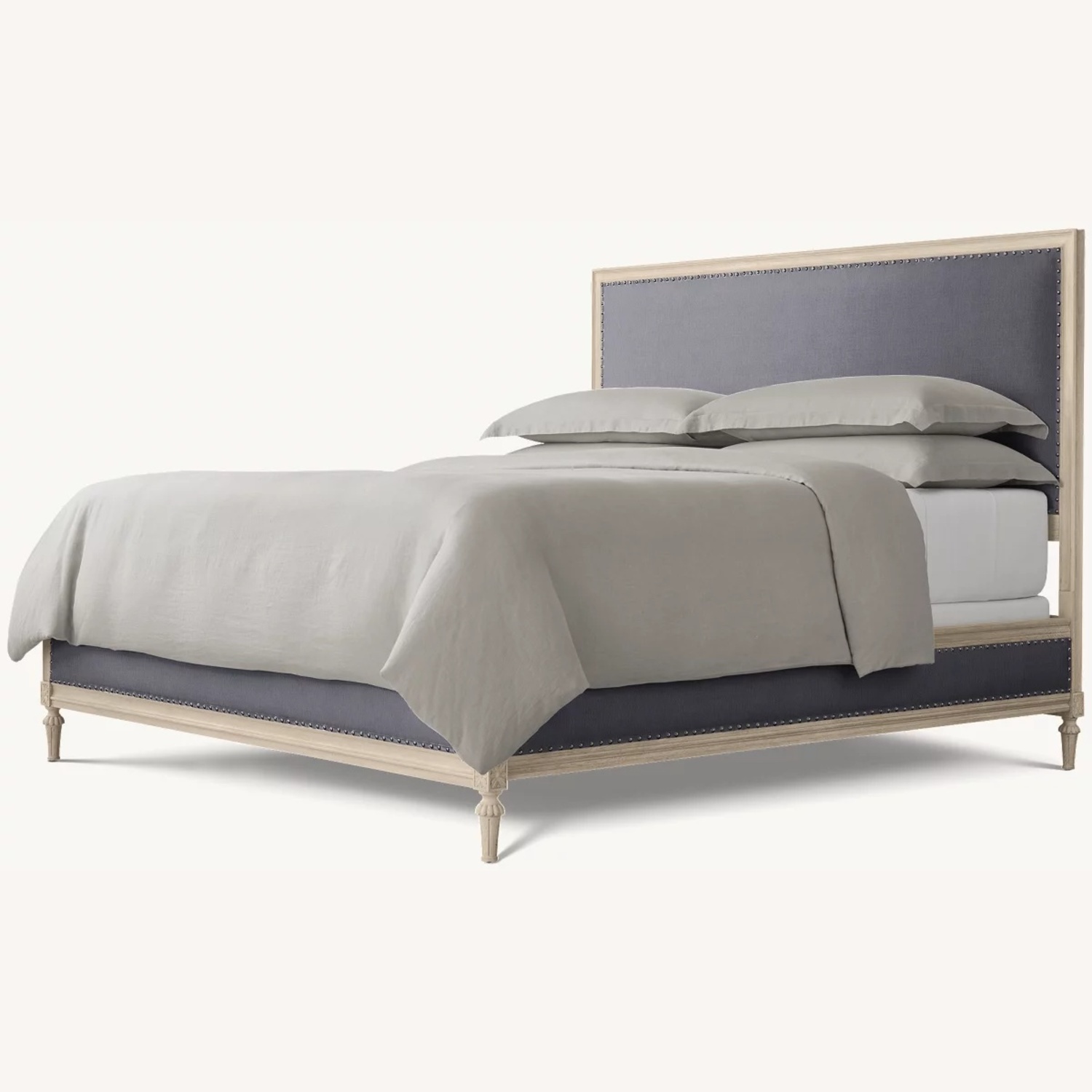 RH Maison Fabric Panel Bed - image-0