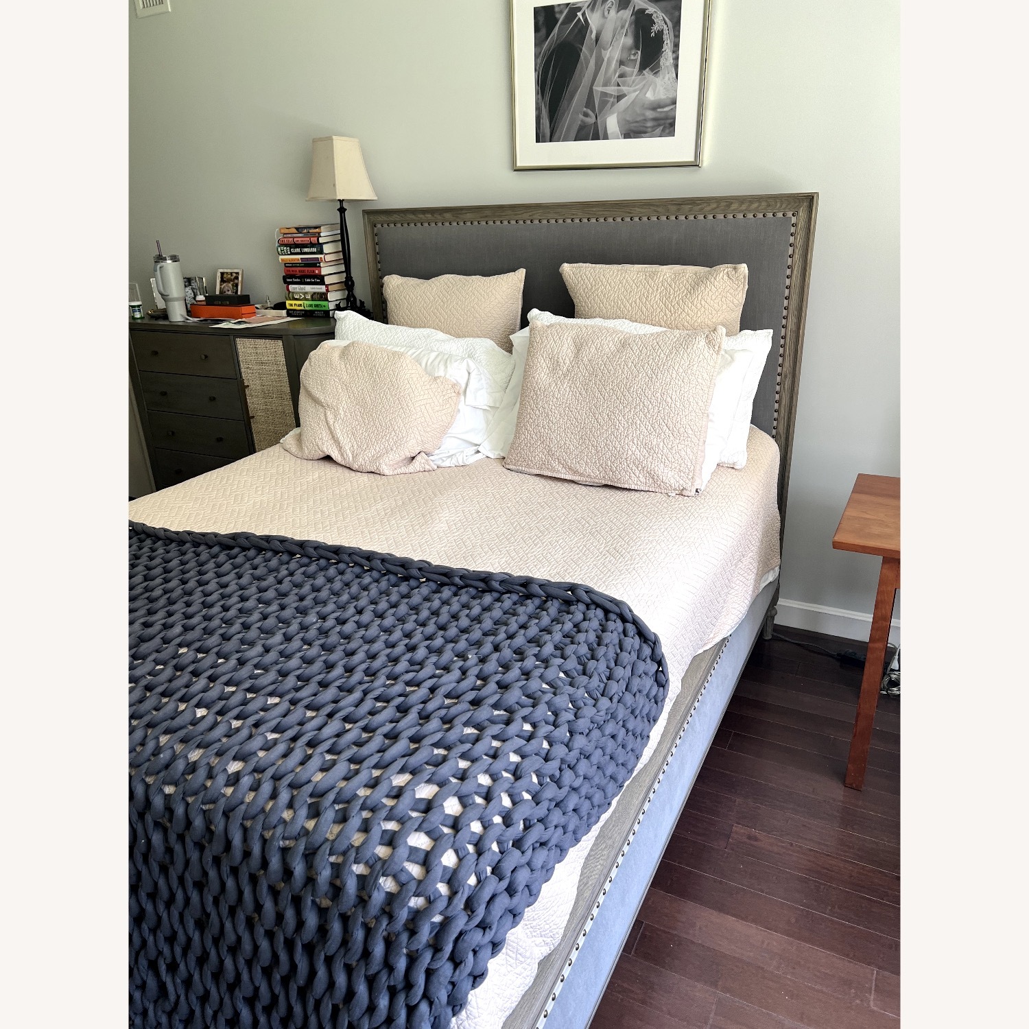 RH Maison Fabric Panel Bed - image-1