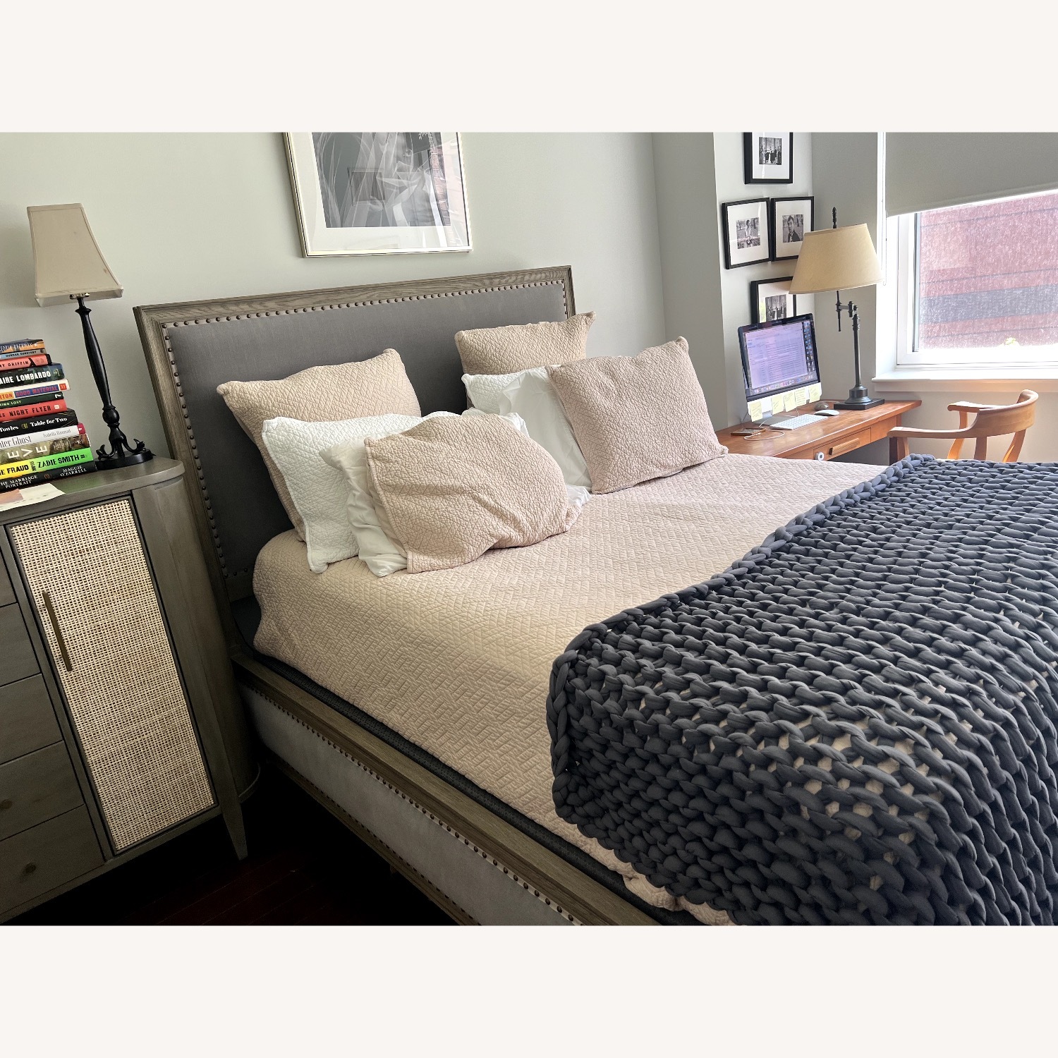 RH Maison Fabric Panel Bed - image-2