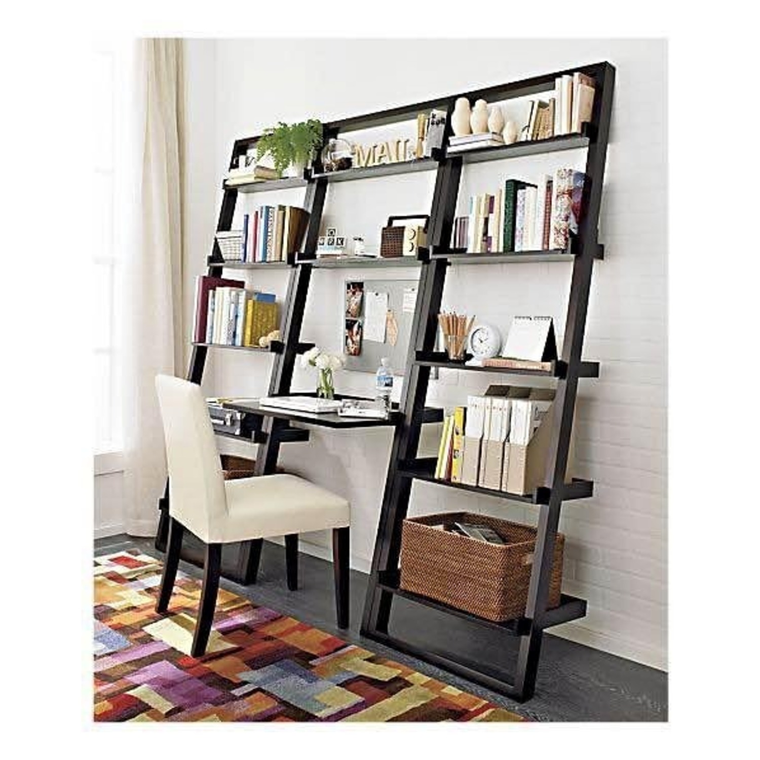 Crate & Barrel Sloane Leaning Desk - image-1