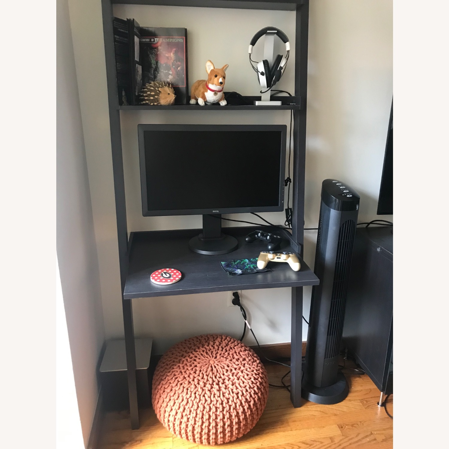 Crate & Barrel Sloane Leaning Desk - image-3