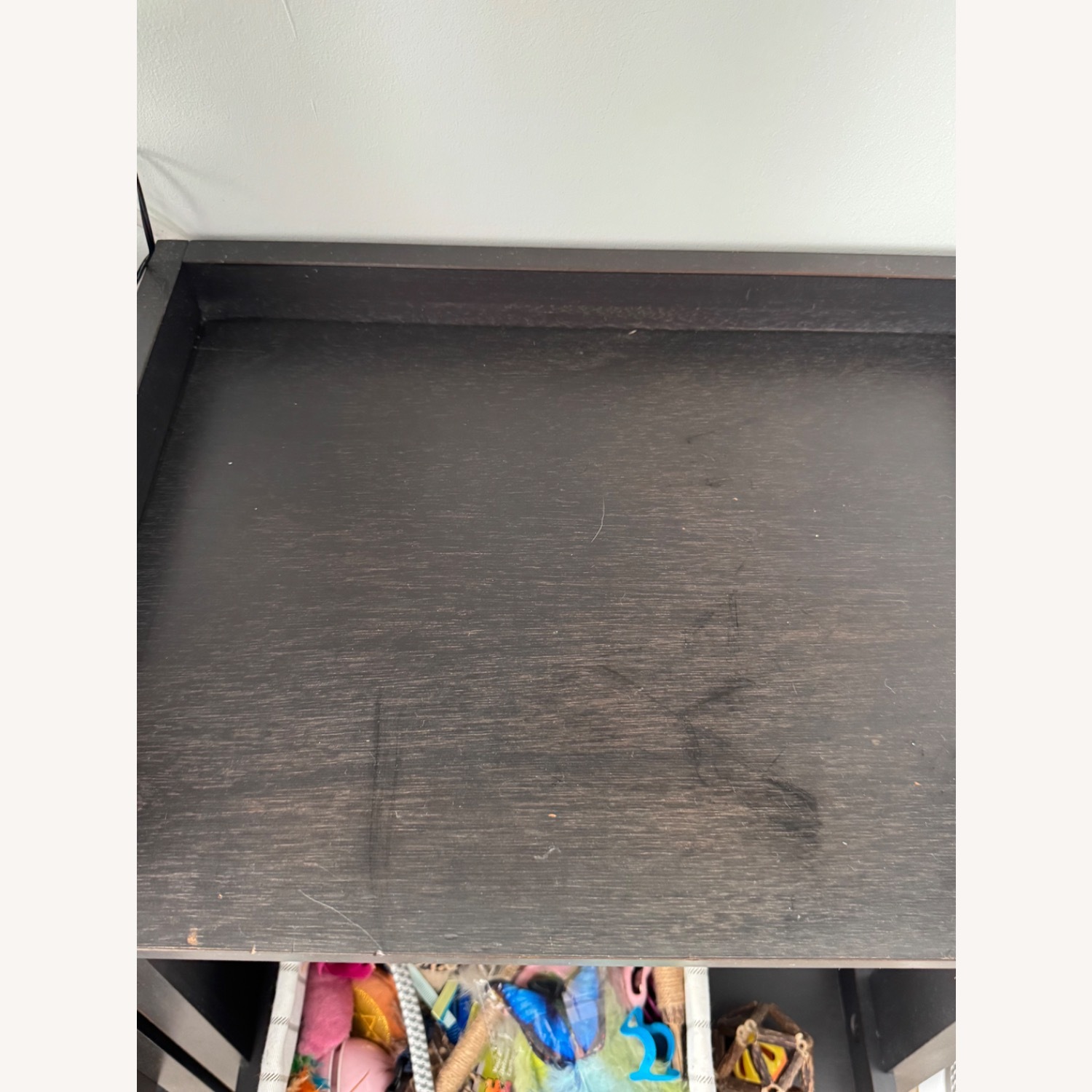 Crate & Barrel Sloane Leaning Bookcase - image-2