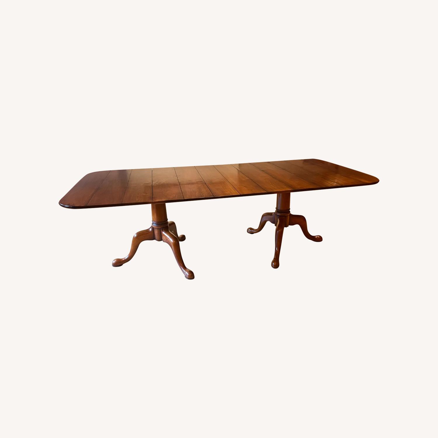 8 ft Elijah Slocum Dining Room Table w leaves - image-0