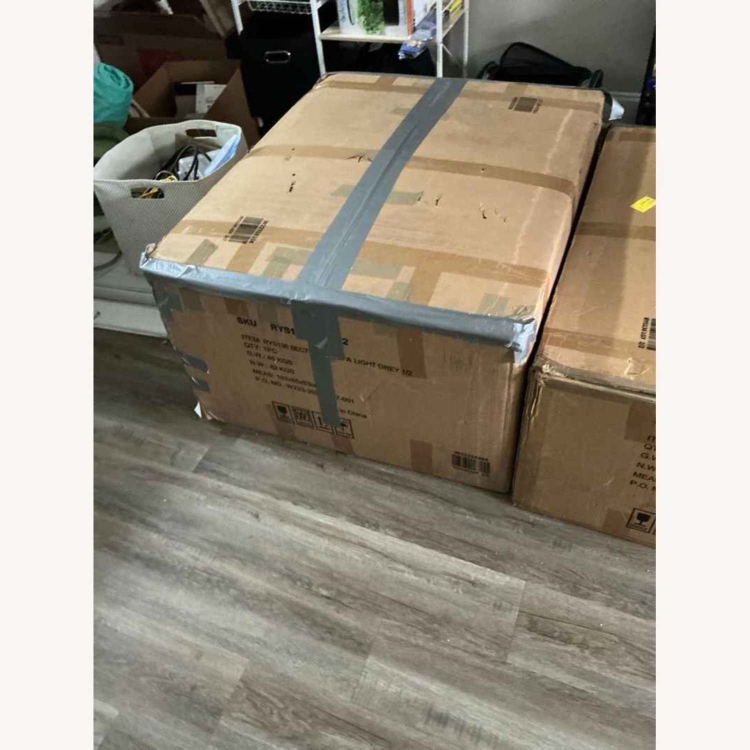 Light Grey Sofa - image-7