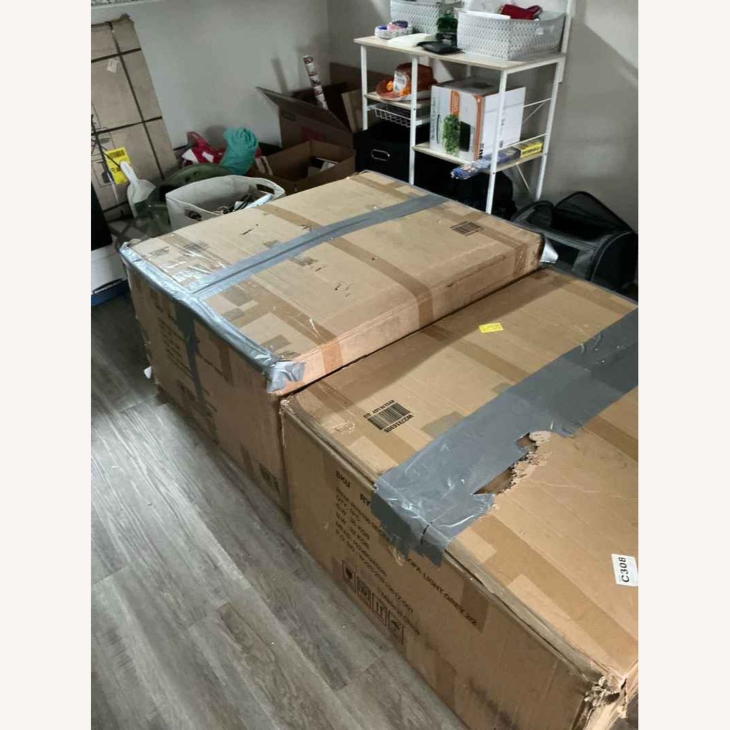 Light Grey Sofa - image-4