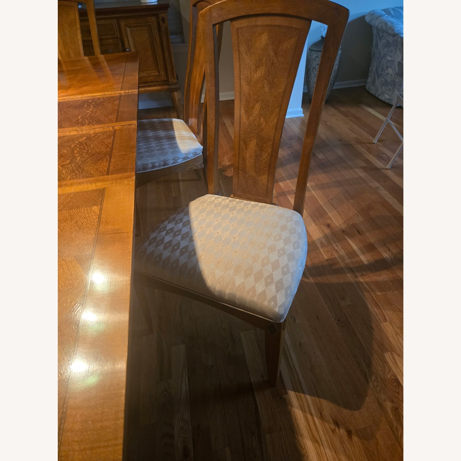 Dining Room Set - Expandable Table, 6 Chairs - image-4