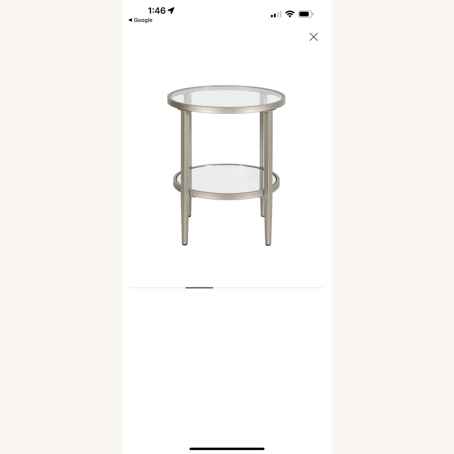 Macy’s Hera Round Side Table - image-3