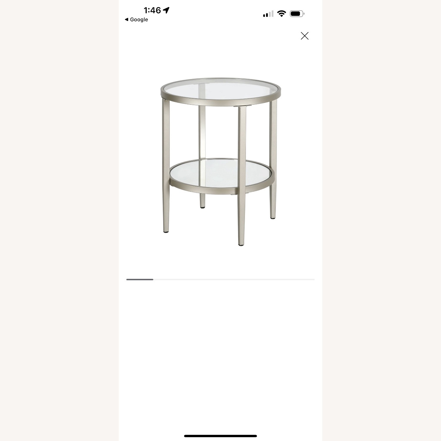 Macy’s Hera Round Side Table - image-2