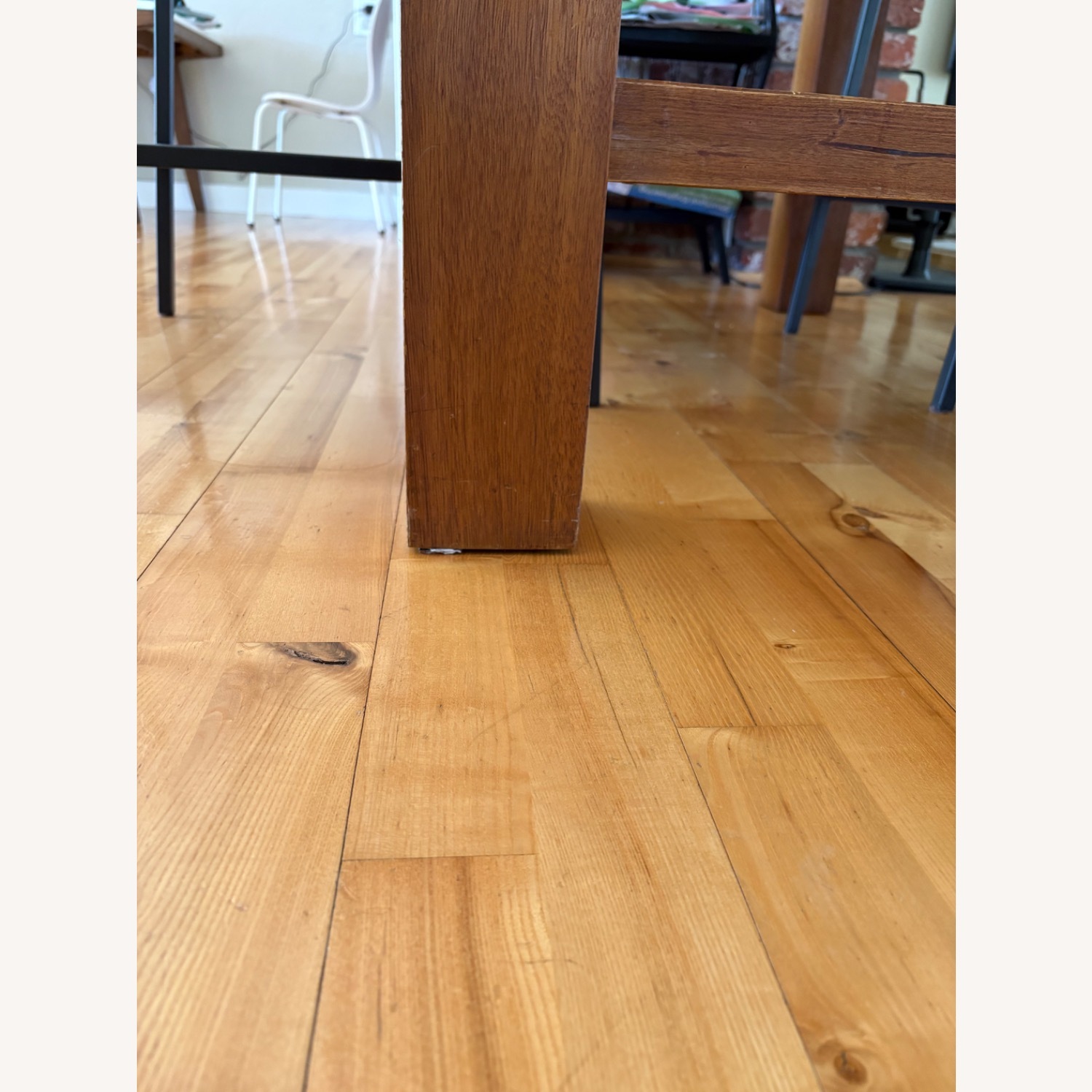 West Elm Rustic Kitchen Island - image-5