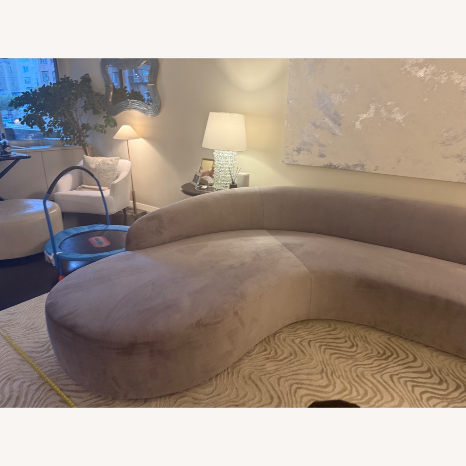 Custom Made Sofa - Perennials Fabric - image-2