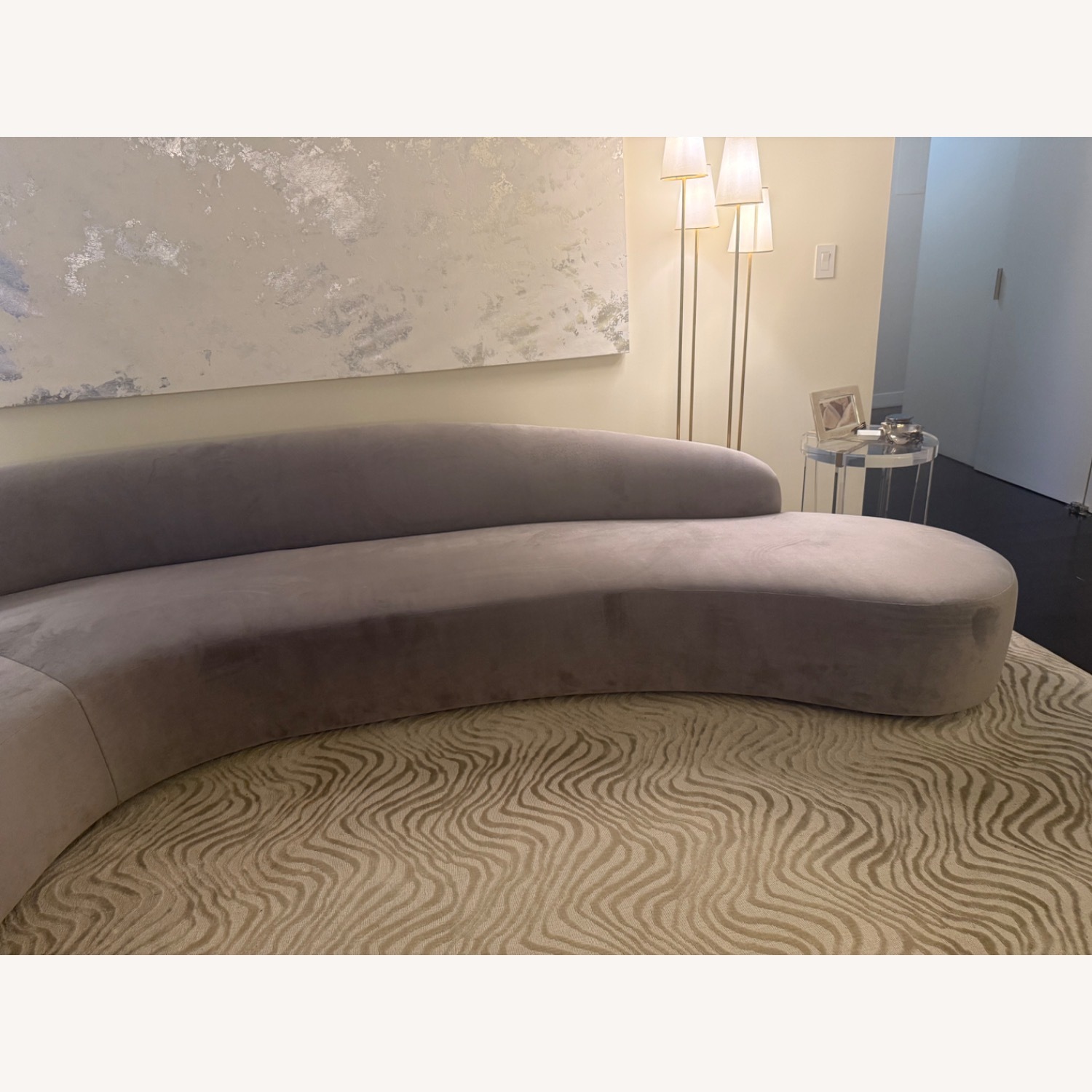 Custom Made Sofa - Perennials Fabric - image-1