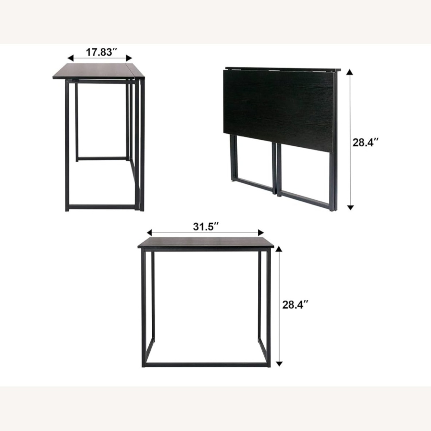Foldable Computer Desk/Side table - image-4