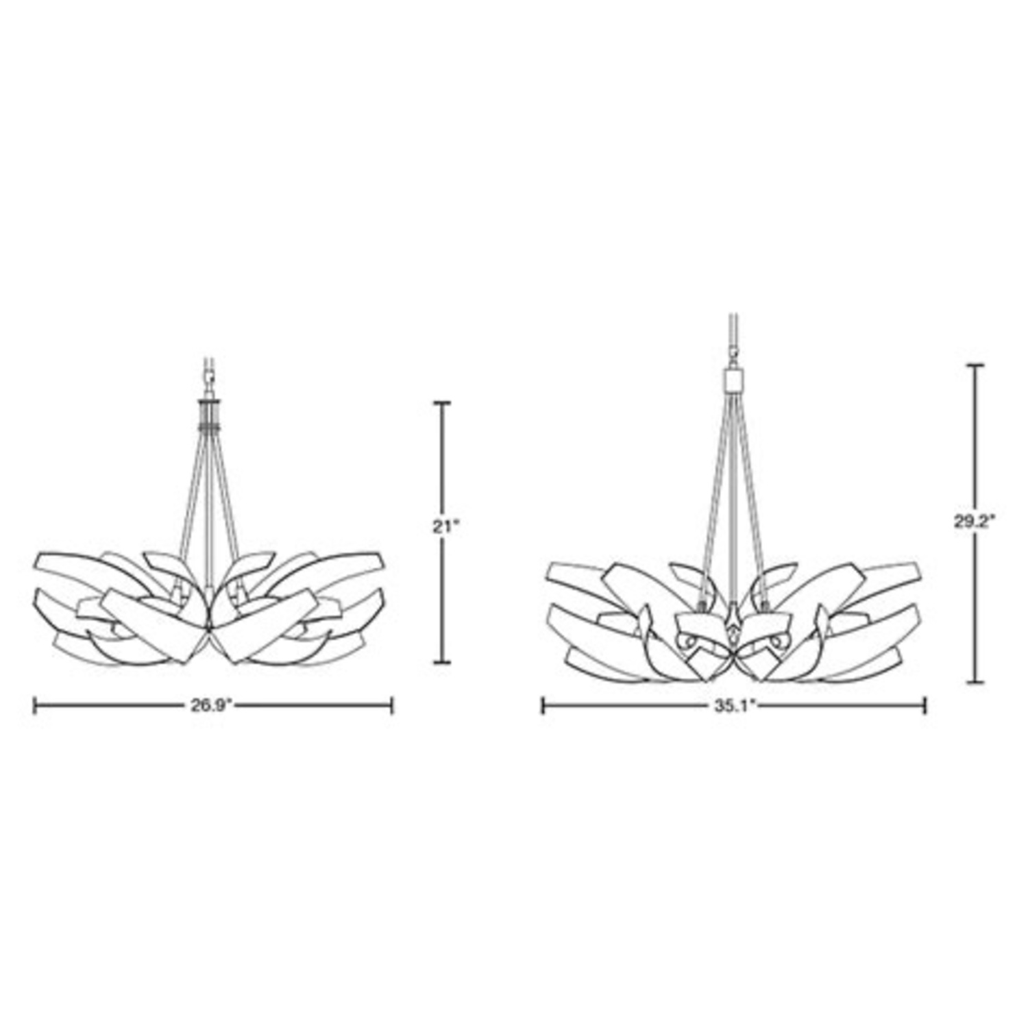 Hubbardton Forge Corona Pendant - image-3