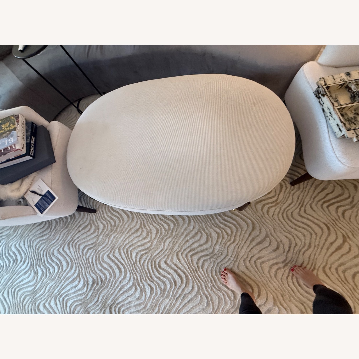 Custom Made Table- Outdoor Fabric - image-6