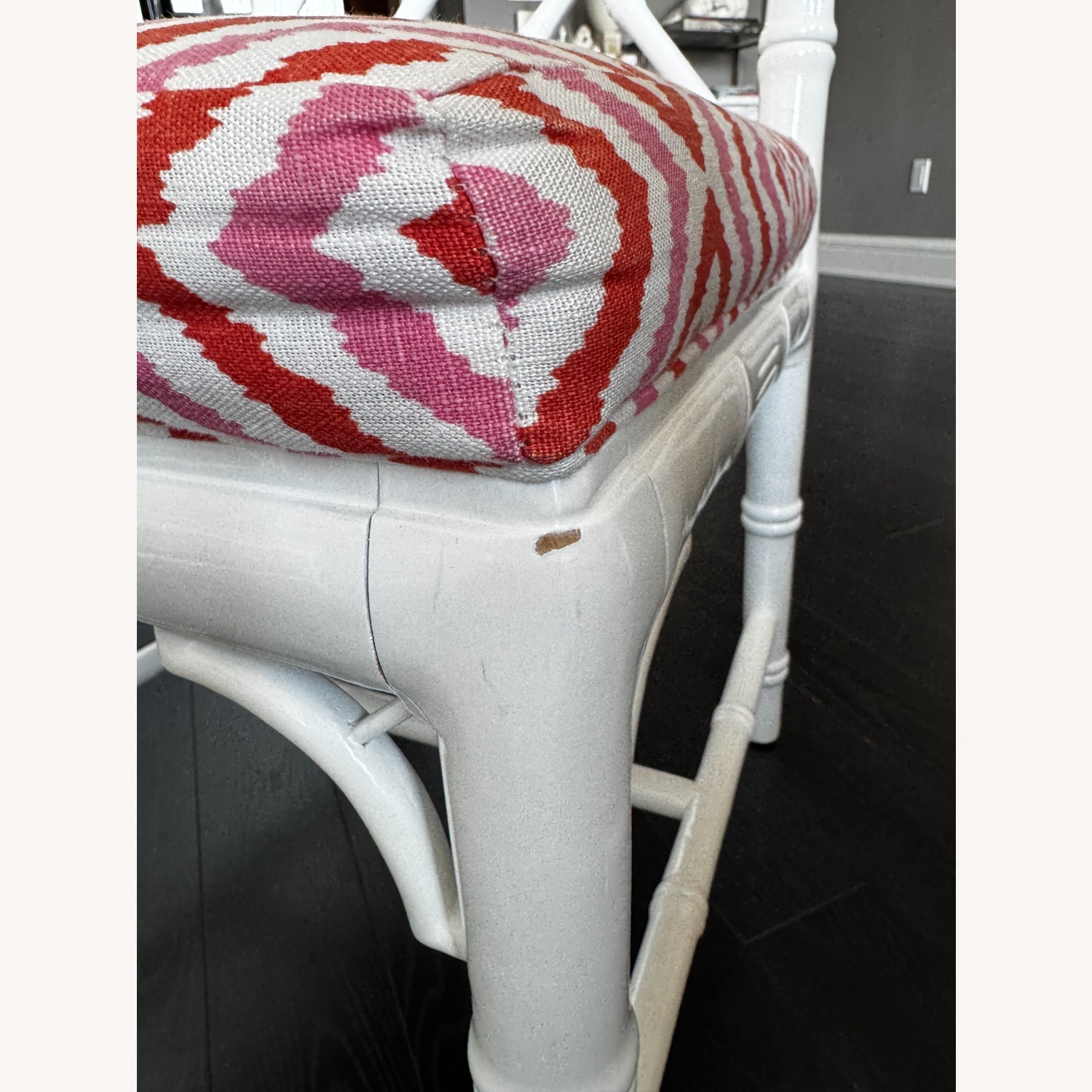 Jonathan Adler Chippendale Faux Bamboo Chairs - image-4