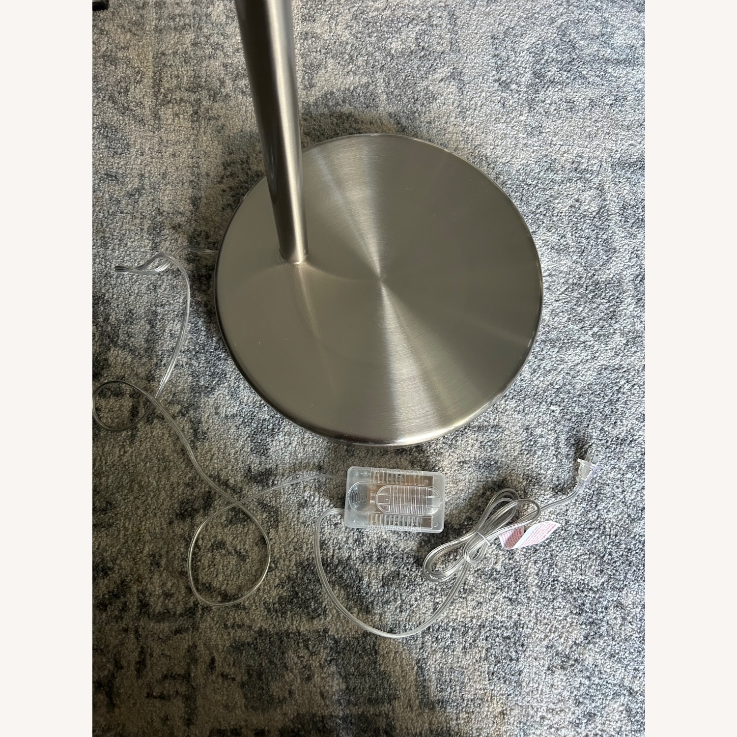 CB2 Big Dipper Arc Brushed-Nickel Floor Lamp - image-6