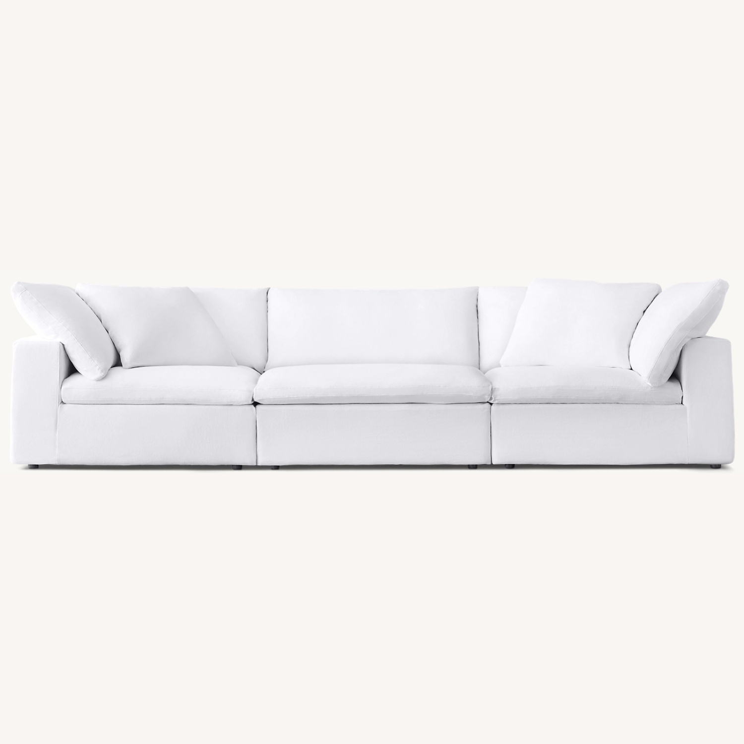 Restoration Hardware Cloud Modular 3-Piece Sofa - image-0