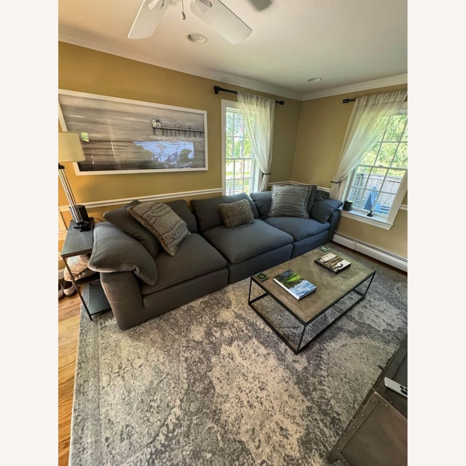 Restoration Hardware Luxe Modular Cloud Couch - image-11