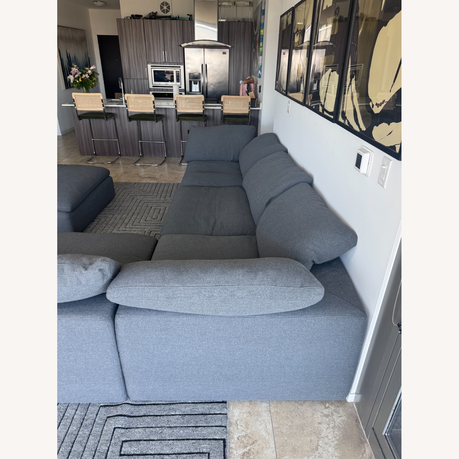 Restoration Hardware Luxe Modular Cloud Couch - image-4