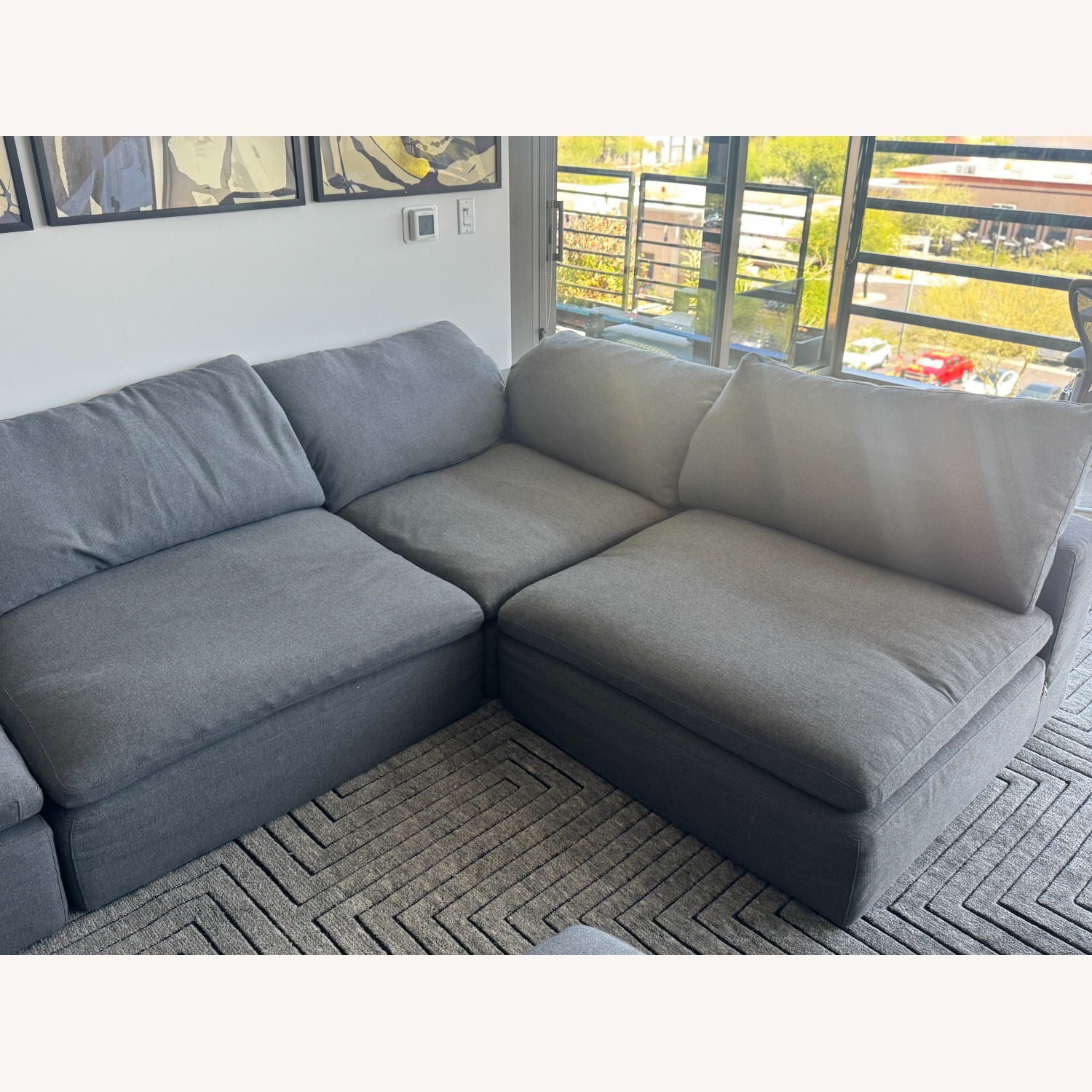 Restoration Hardware Luxe Modular Cloud Couch - image-6