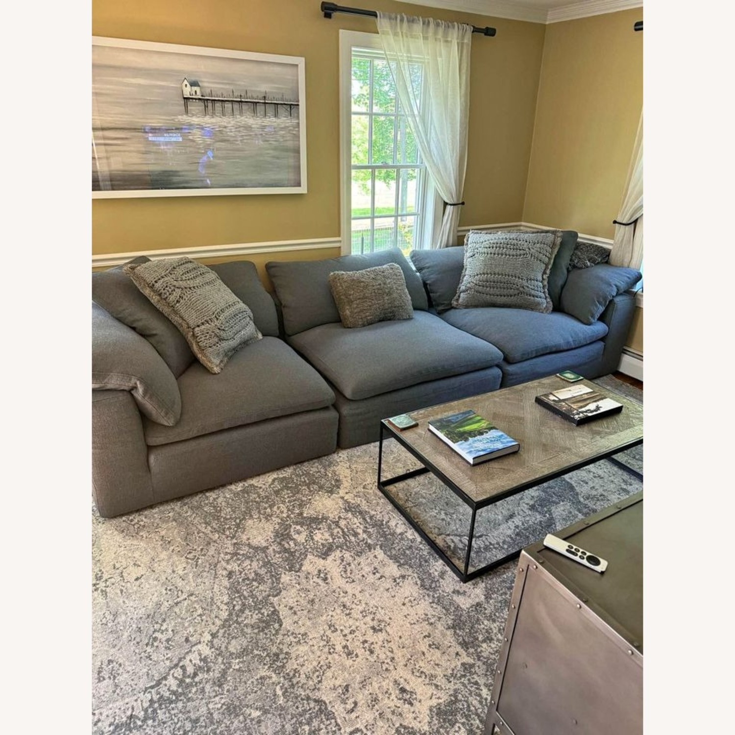 Restoration Hardware Luxe Modular Cloud Couch - image-7