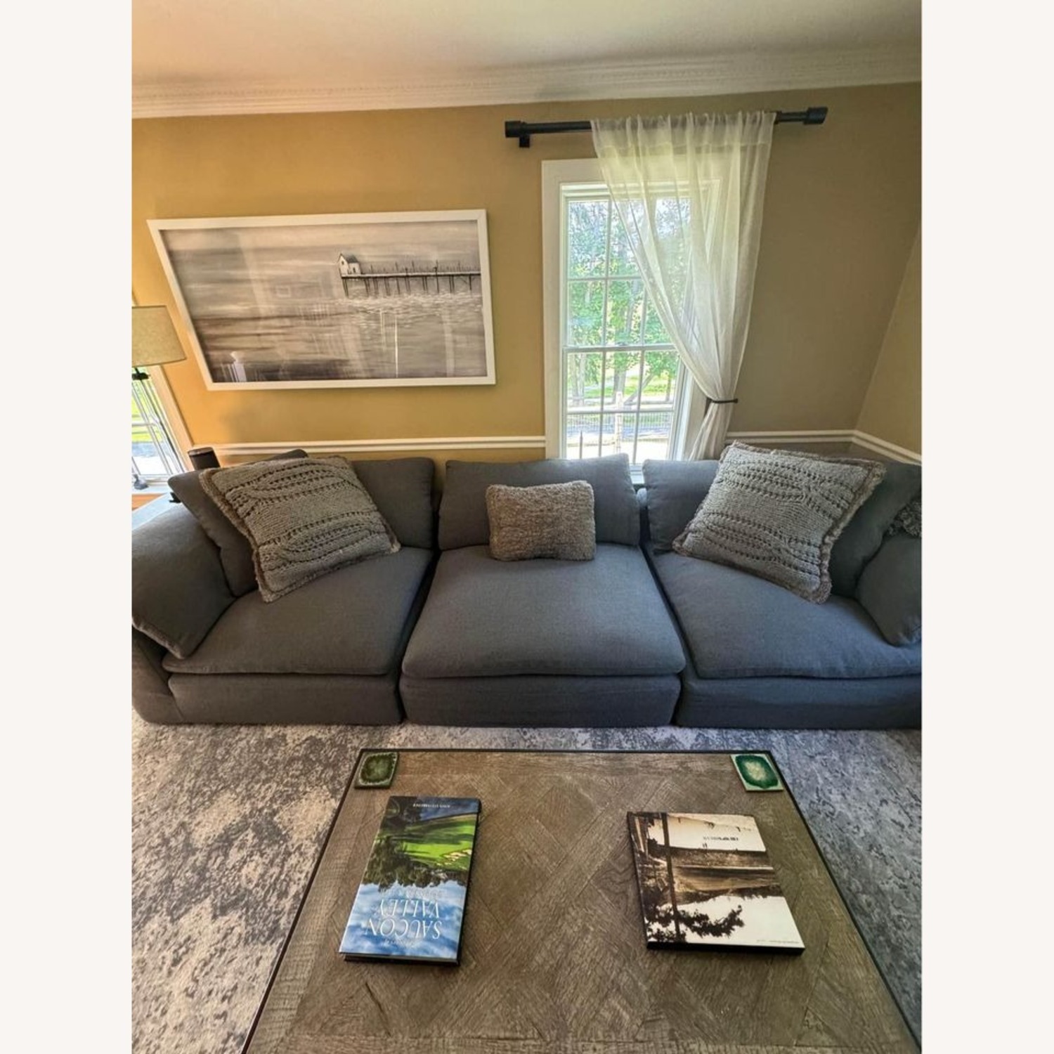 Restoration Hardware Luxe Modular Cloud Couch - image-9