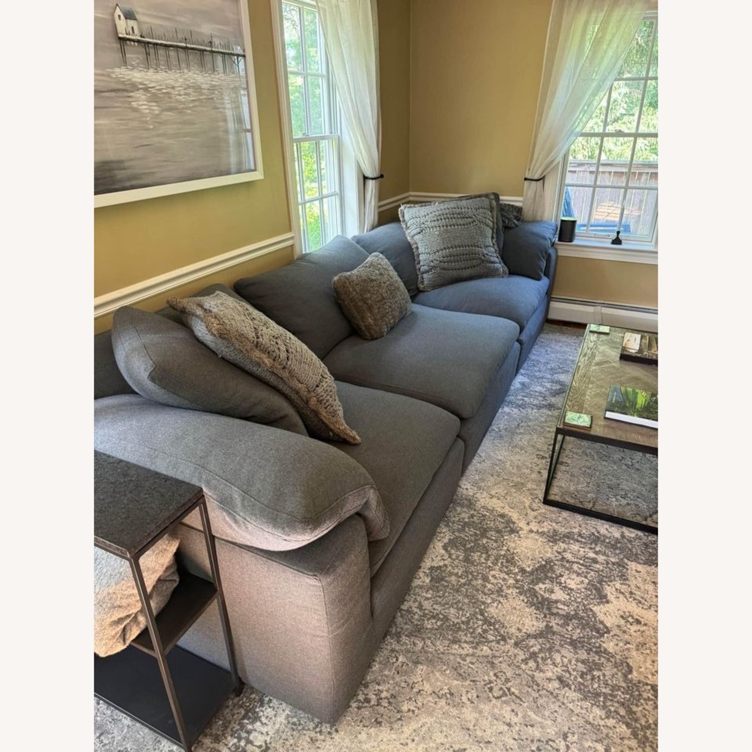 Restoration Hardware Luxe Modular Cloud Couch - image-8